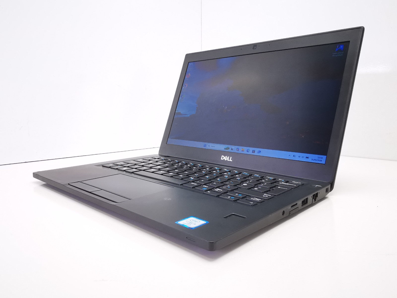 Dell Latitude 7290 12.5" Laptop - 8th Gen i5/8GB RAM/256GB SSD/Win 11 Pro