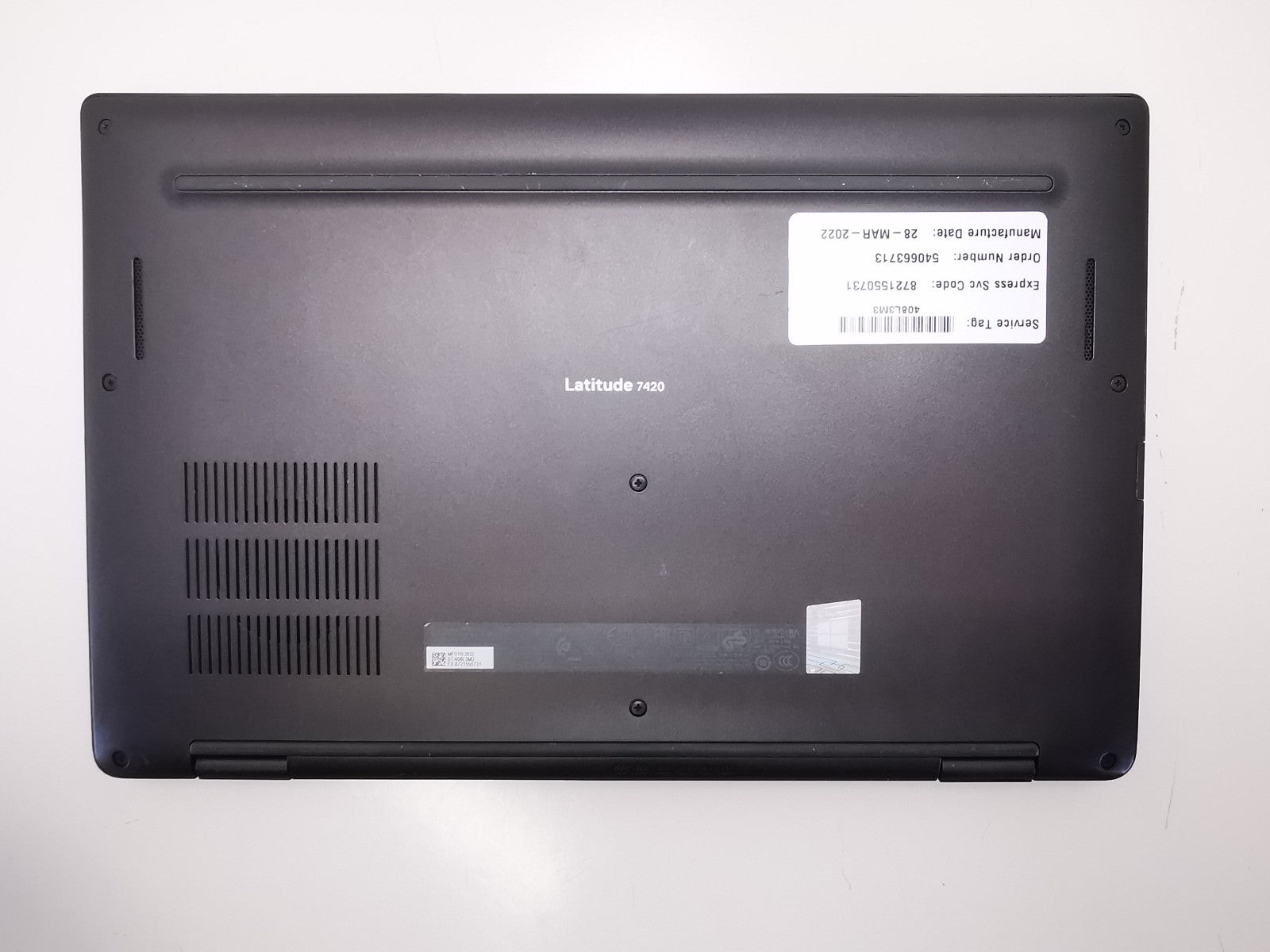 Dell Latitude 7420 14″ Laptop – 11th Gen i5/8GB RAM/256GB NVMe SSD/Win 11 Pro
