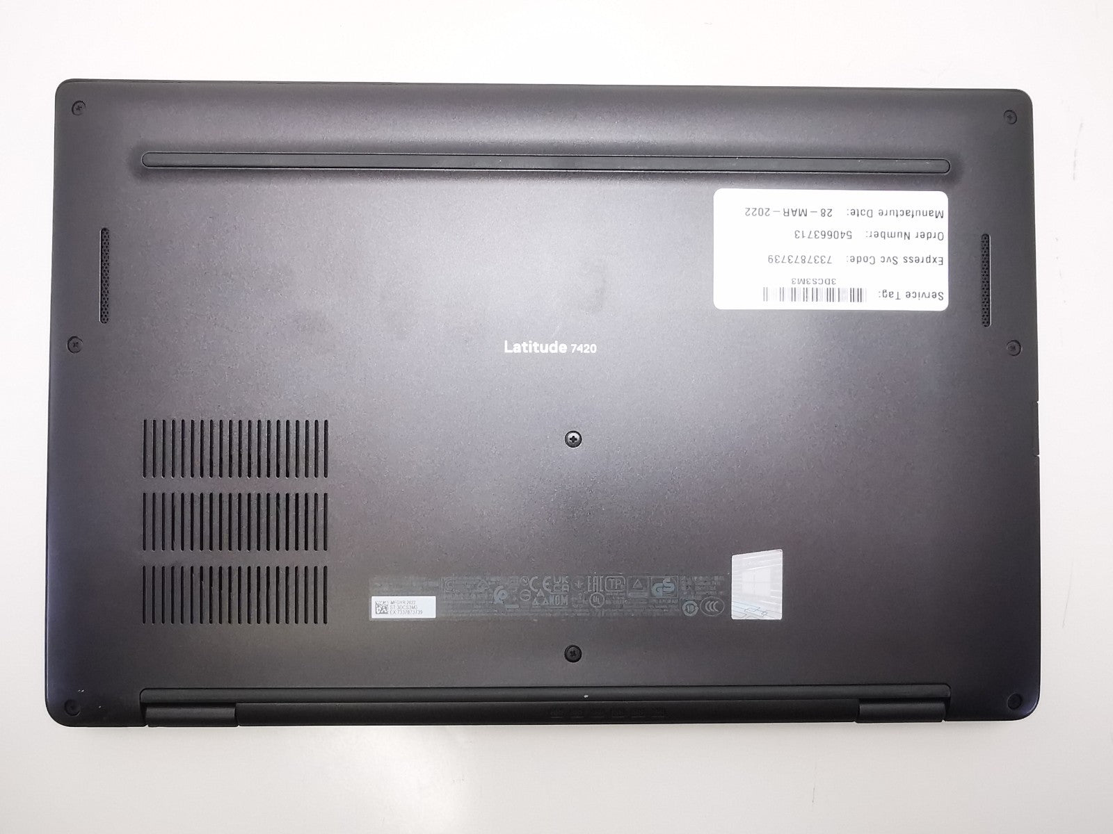 Dell Latitude 7420 14″ Laptop – 11th Gen i5/8GB RAM/256GB NVMe SSD/Win 11 Pro