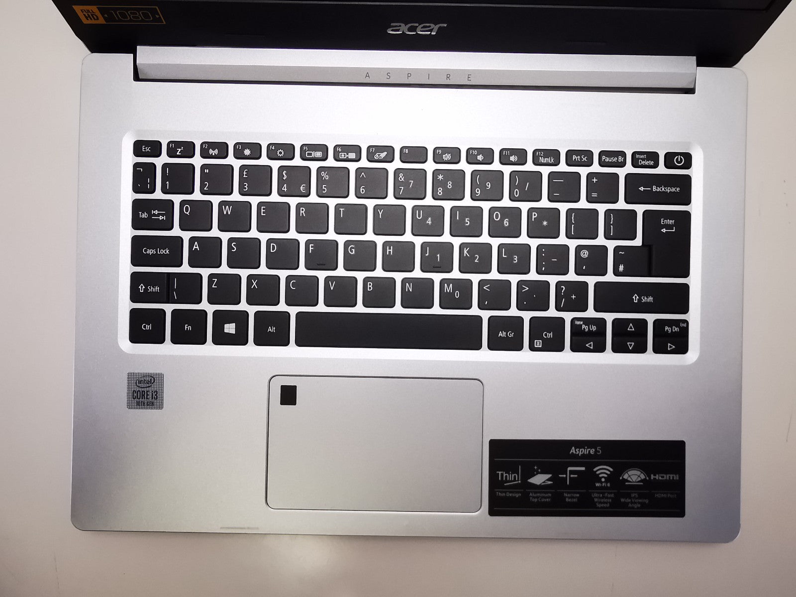 Acer Aspire 5 (A514-52)  15.6" Laptop - 10th Gen i3/8GB RAM/256GB SSD/Win 11 Pro