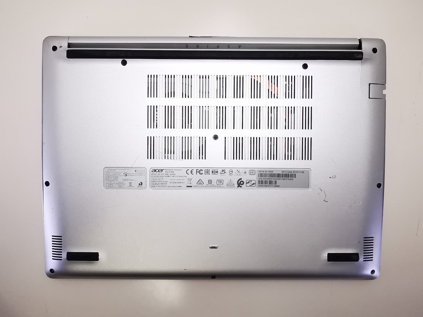 Acer Aspire 5 (A514-52)  15.6" Laptop - 10th Gen i3/8GB RAM/256GB SSD/Win 11 Pro