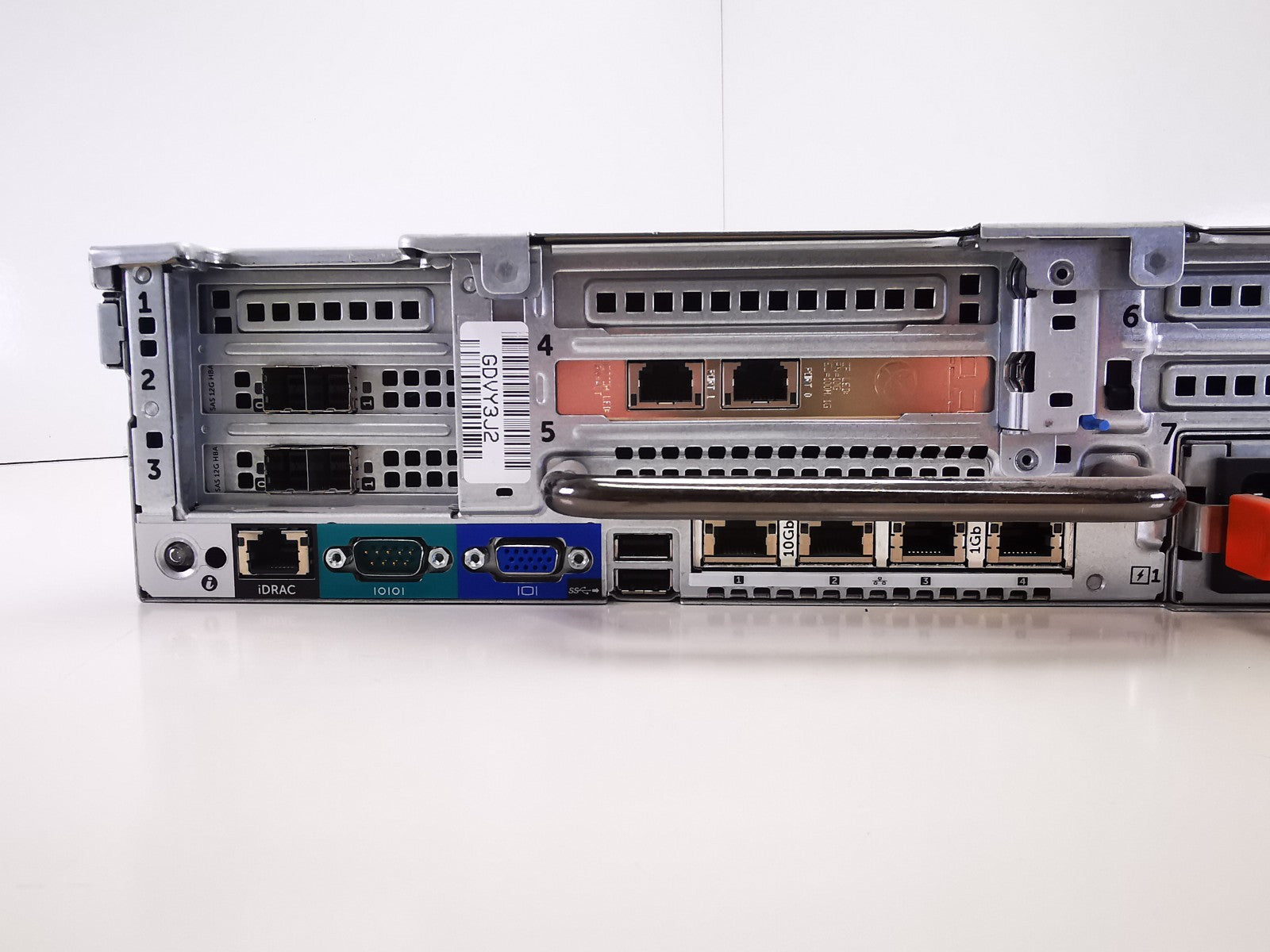 Dell R730 2x Intel Xeon E5-2630 V3 @ 2.40GHZ, 8GB DDR4, Qlogic 10GBE Server