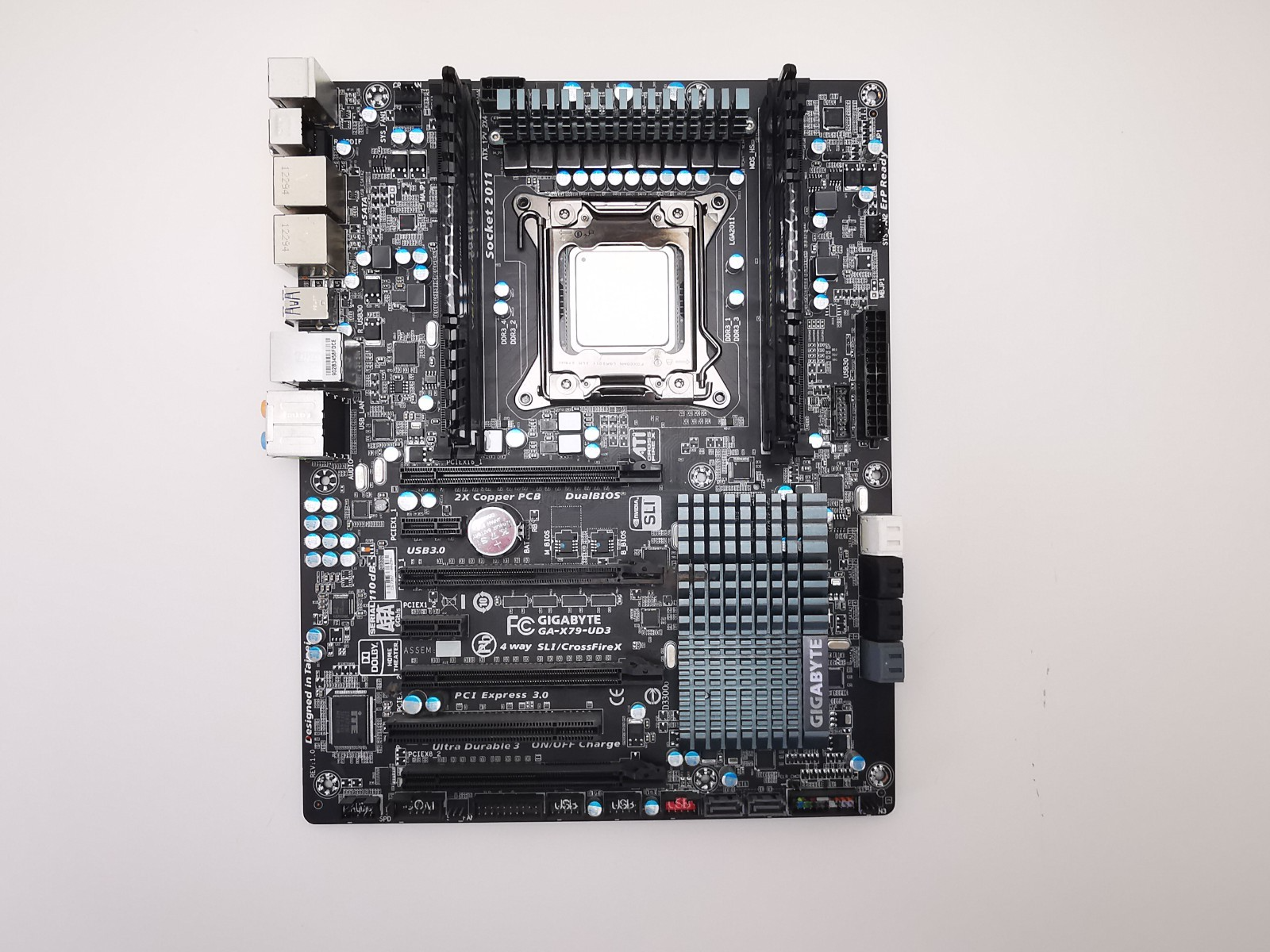 Gigabyte GA-X79-UD3 ATX Motherboard/CPU Bundle - 3rd Gen i7/16GB RAM - NO COOLER
