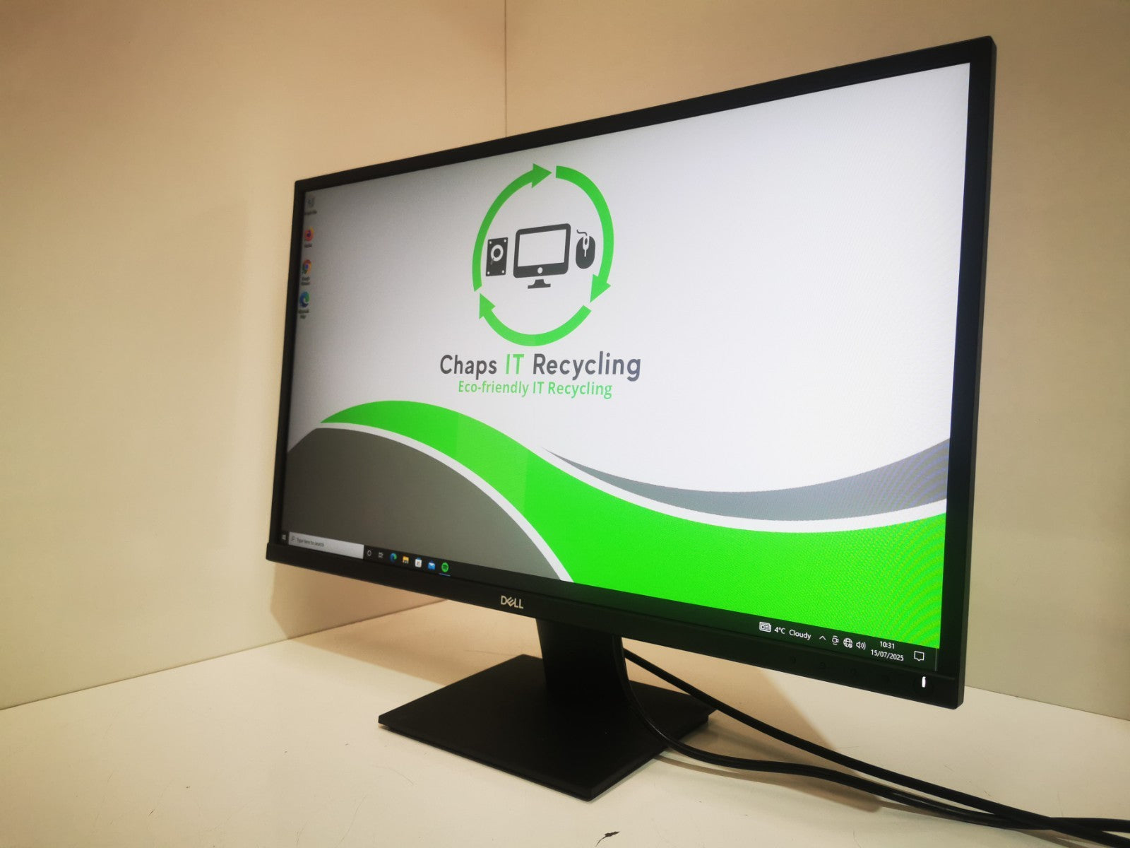 Dell E2720H 27" Monitor - VGA/Display Port - Stand Included