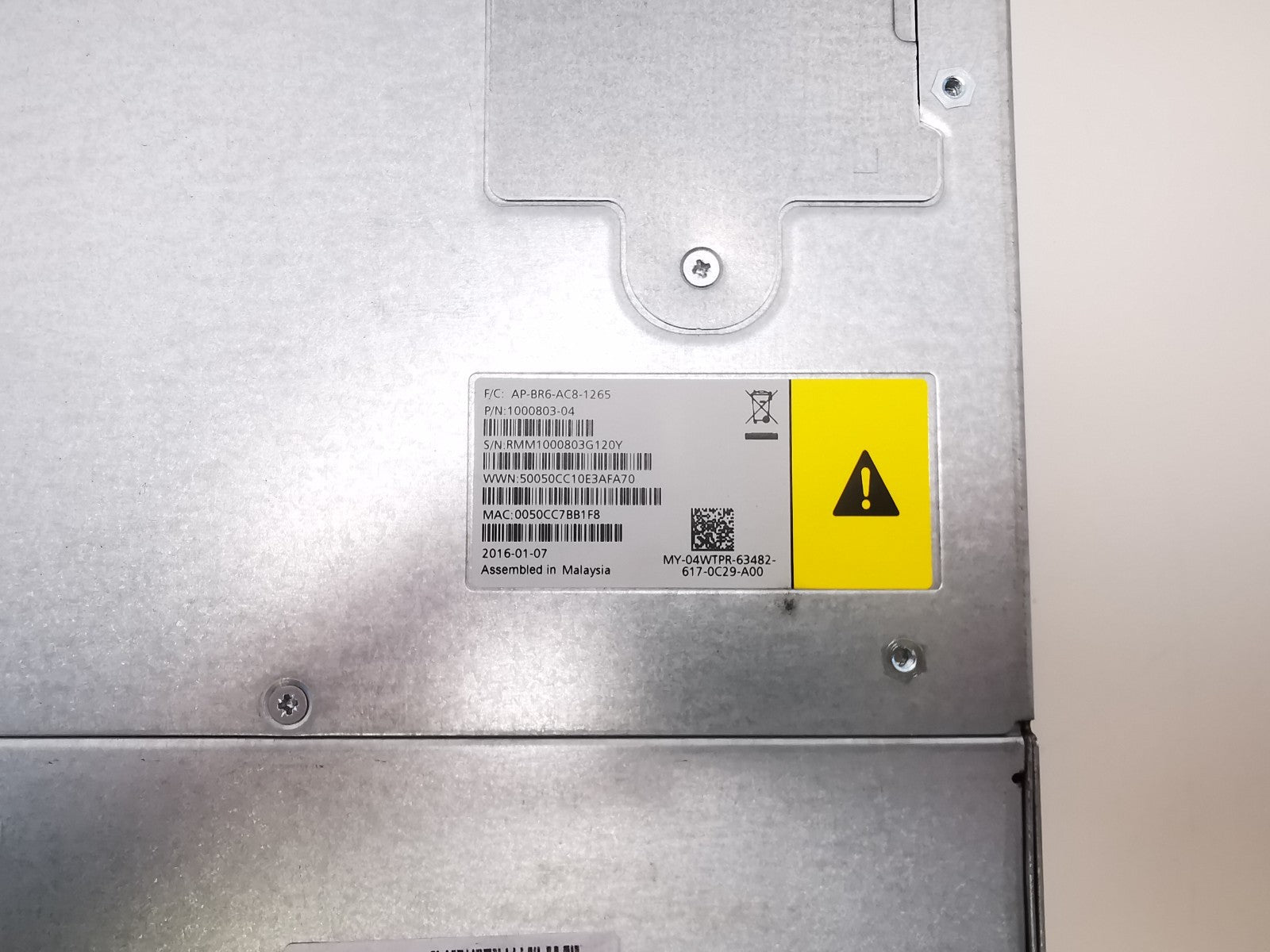 DELL SCv2020 E15M CONTROLLER 12G-SAS-4 E15M001