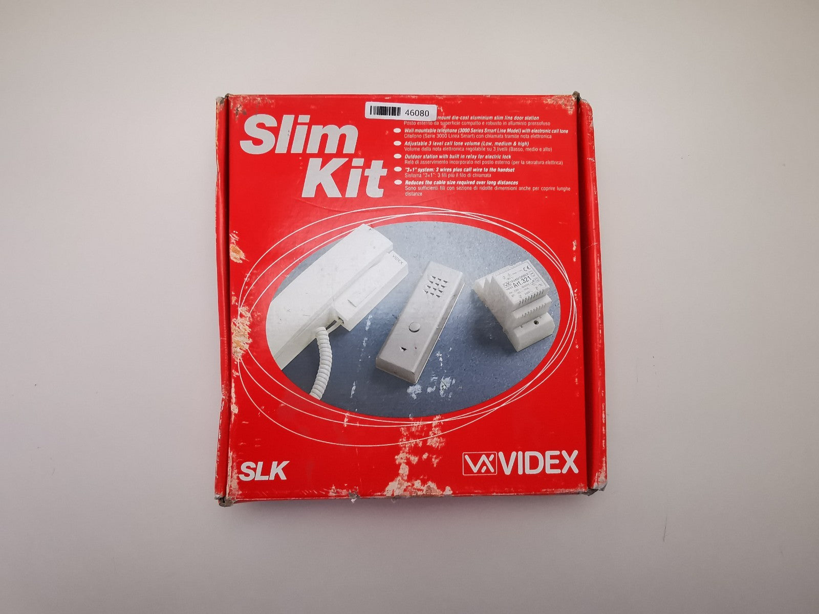 VIDEX SLK Audio 1 Way Intercom Slim Kit - New Open Box