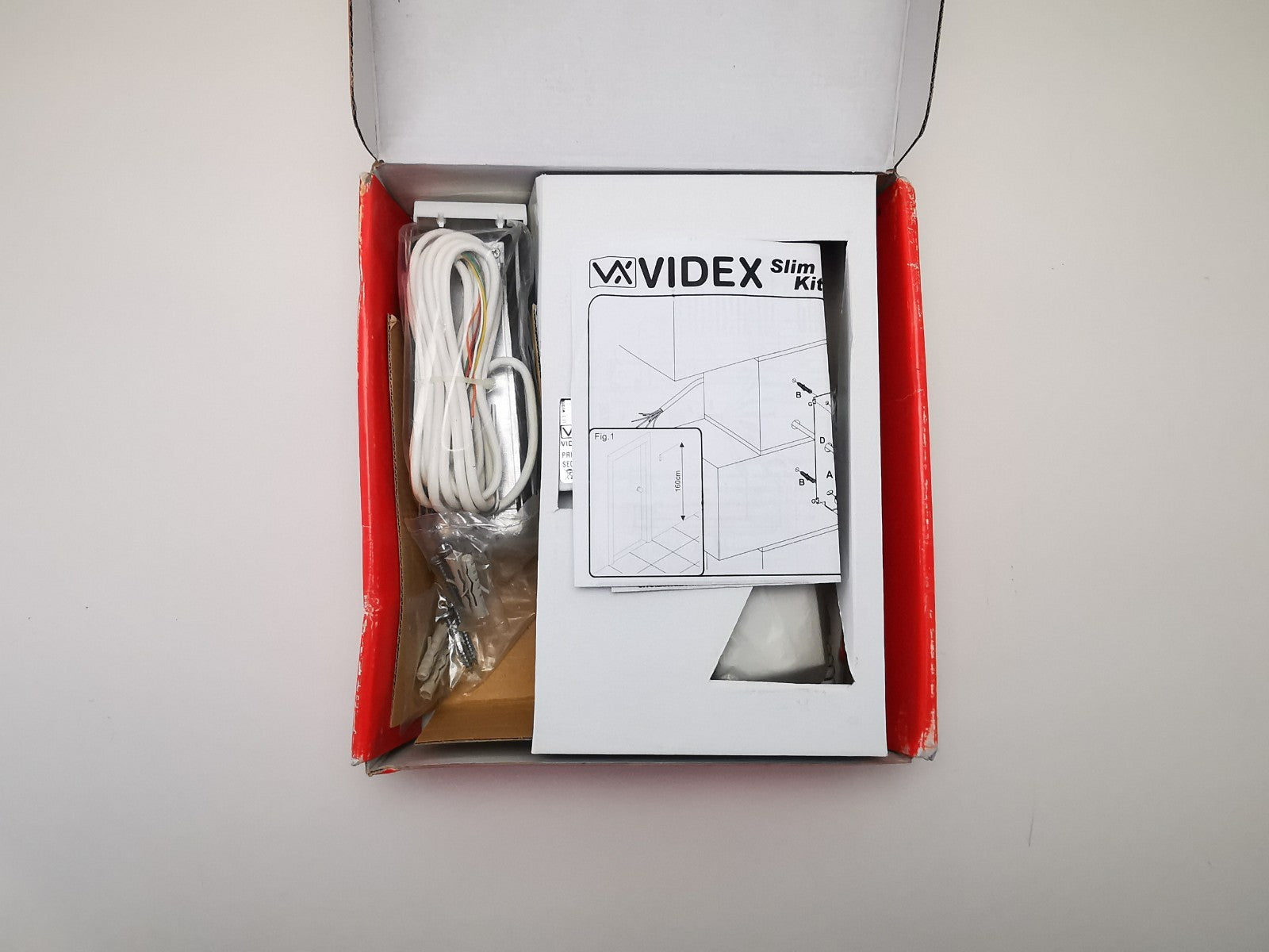VIDEX SLK Audio 1 Way Intercom Slim Kit - New Open Box