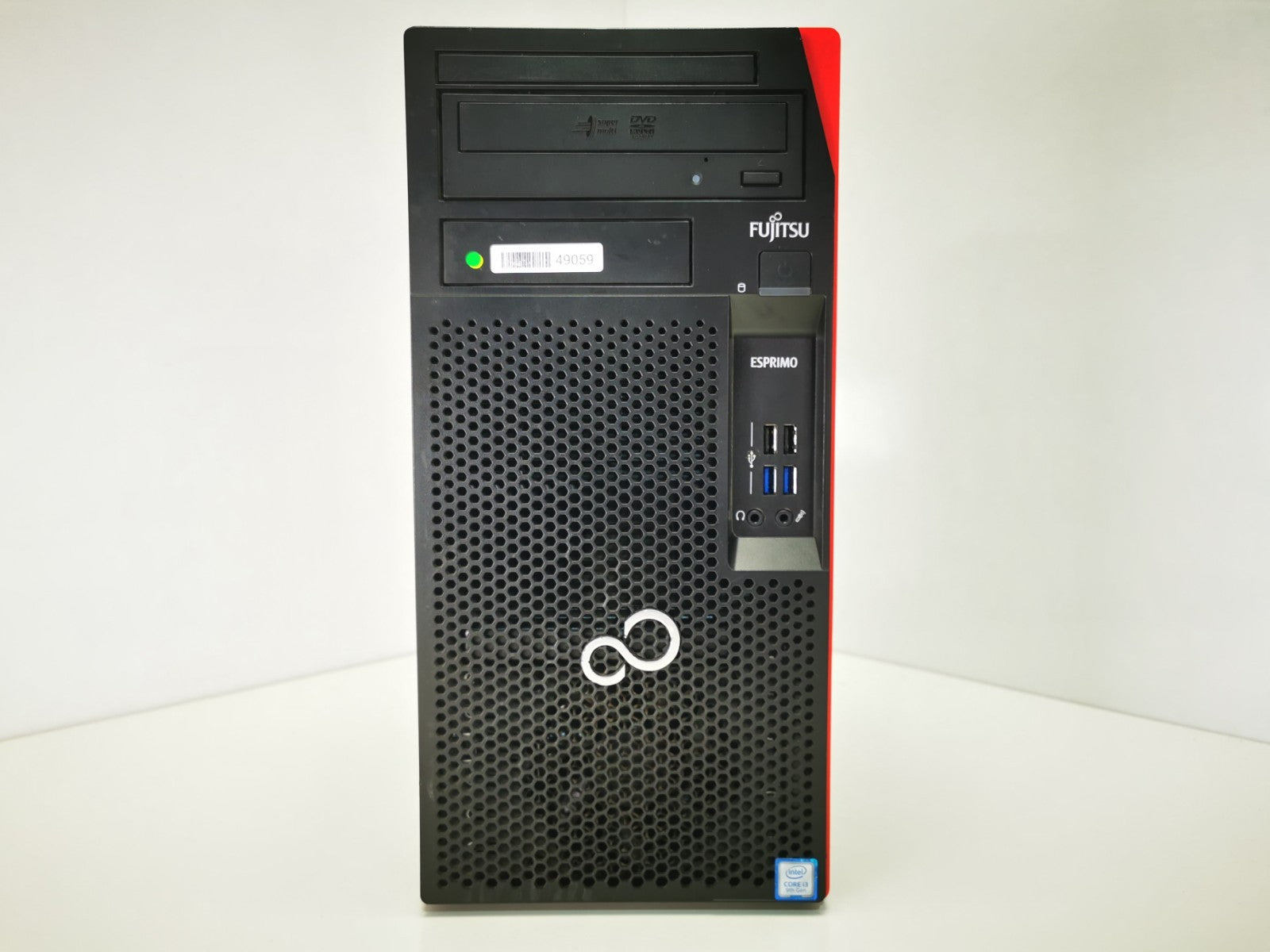 Fujitsu Esprimo P558 Desktop PC - 9th Gen i3 / 8GB RAM / 256GB SSD / Win 11 Pro