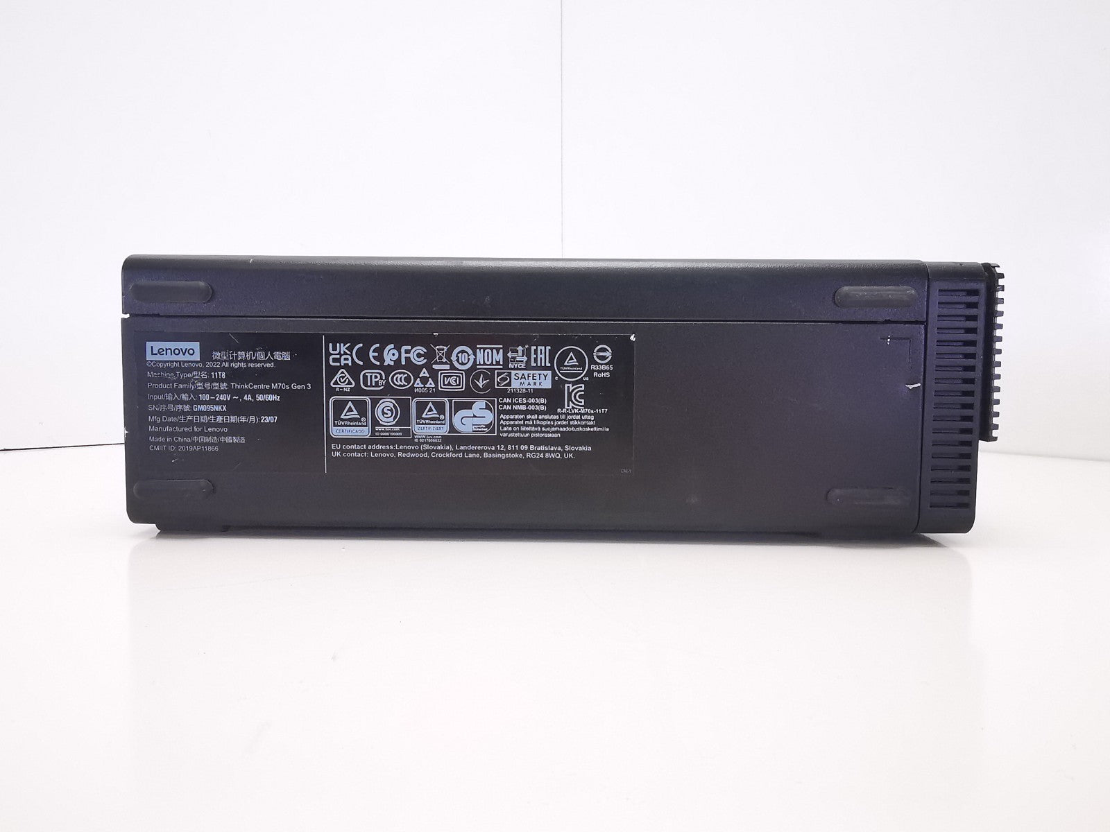 Lenovo	ThinkCentre M70s Gen 3 SFF PC - 12th Gen i5/8GB RAM/256GB SSD/Win 11 Pro