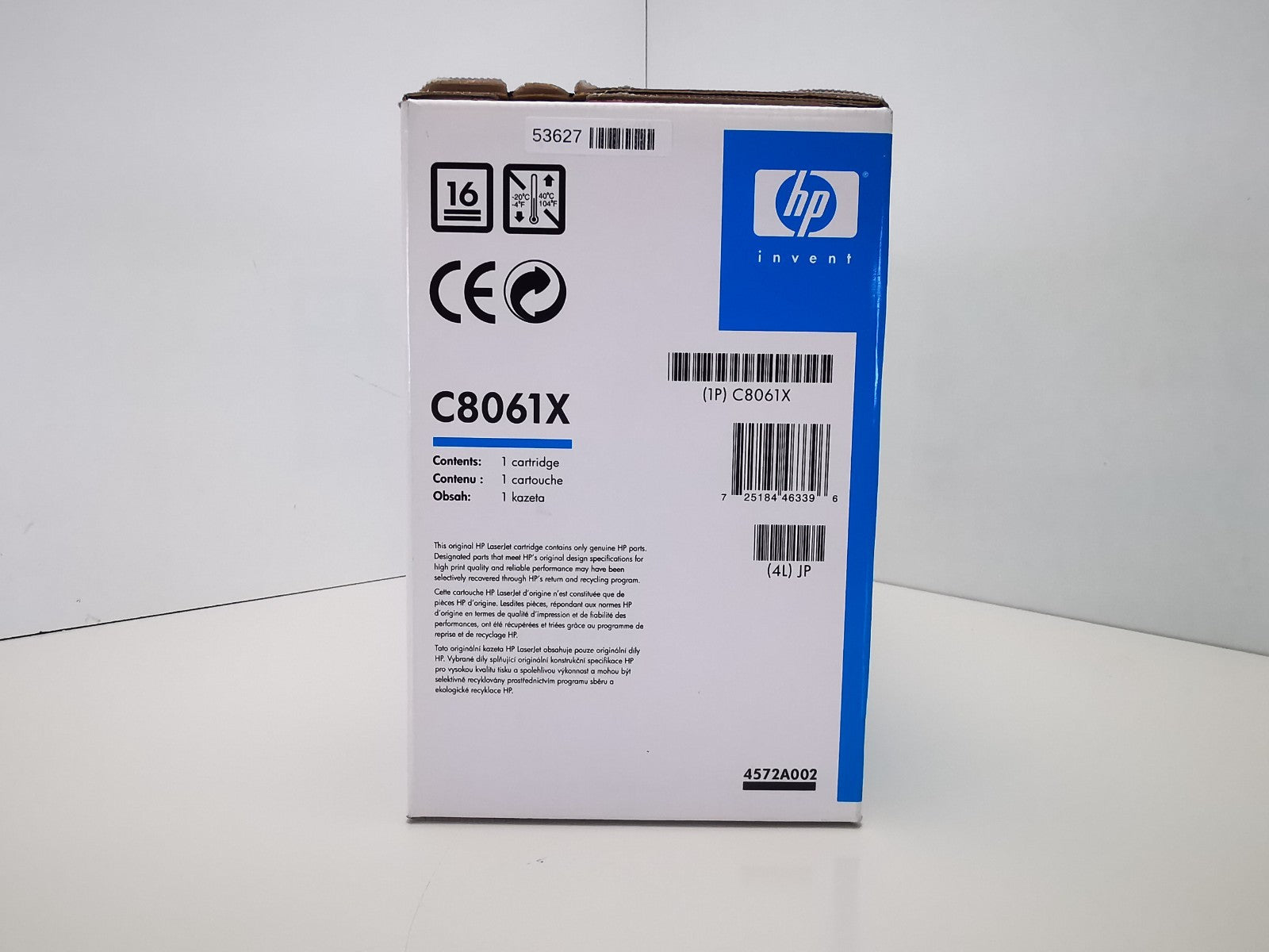 Genuine HP C8061X Print Cartridge - BRAND NEW - LaserJet 4100/4101