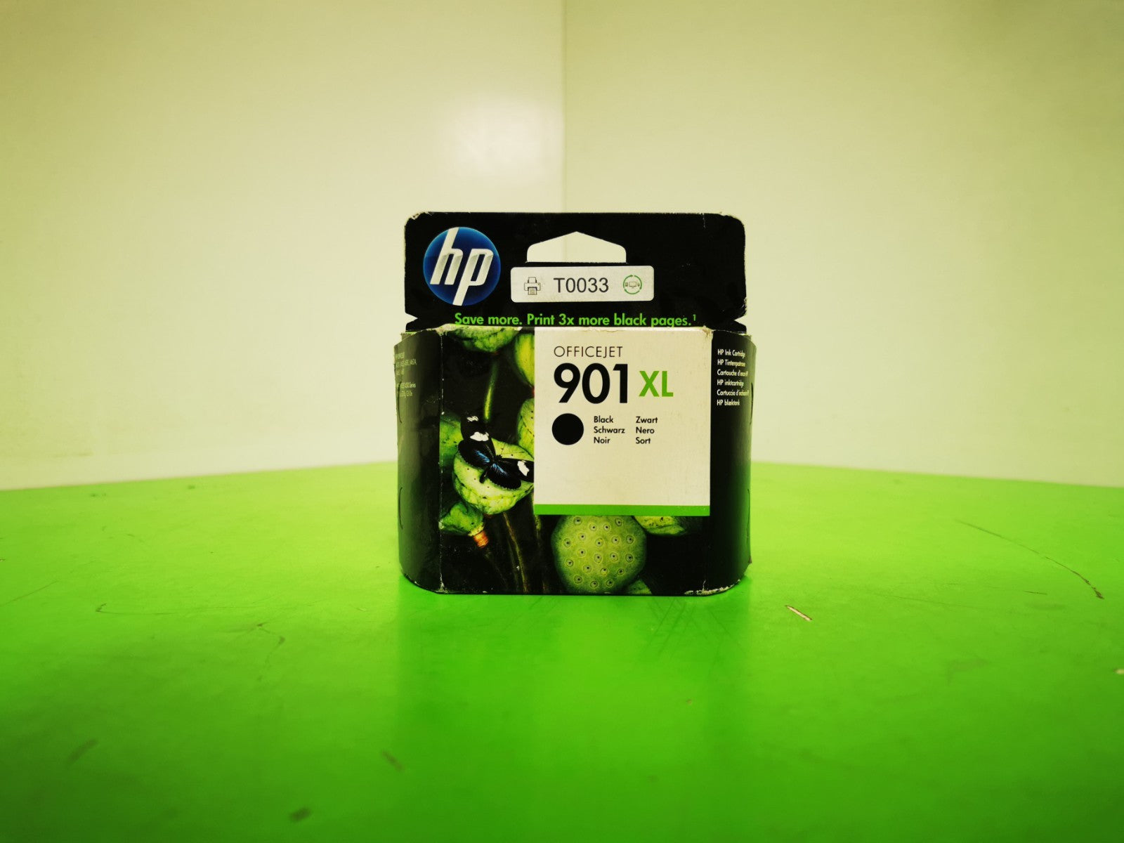 HP 901XL (P/N: CC654AE) Genuine Black Ink - BRAND NEW
