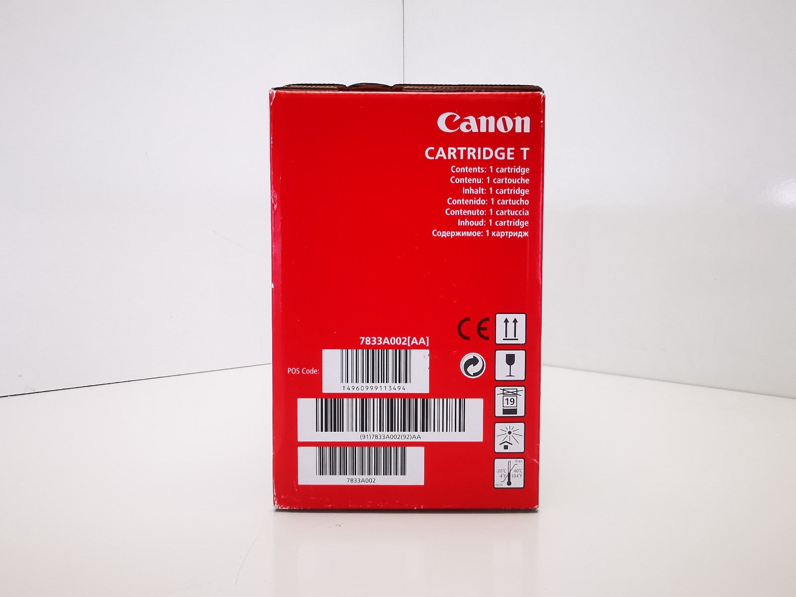Genuine Canon 7833A002(AA) Monochrome Printer Cartridge - BRAND NEW