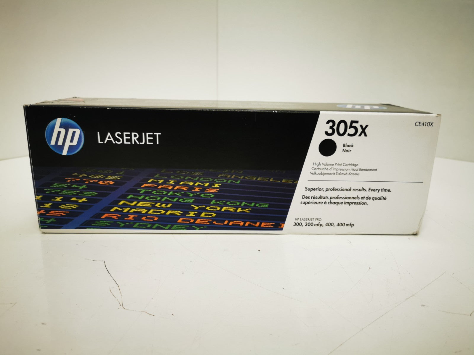 Genuine HP CE410X Black Print Cartidge - BRAND NEW OPEN BOX
