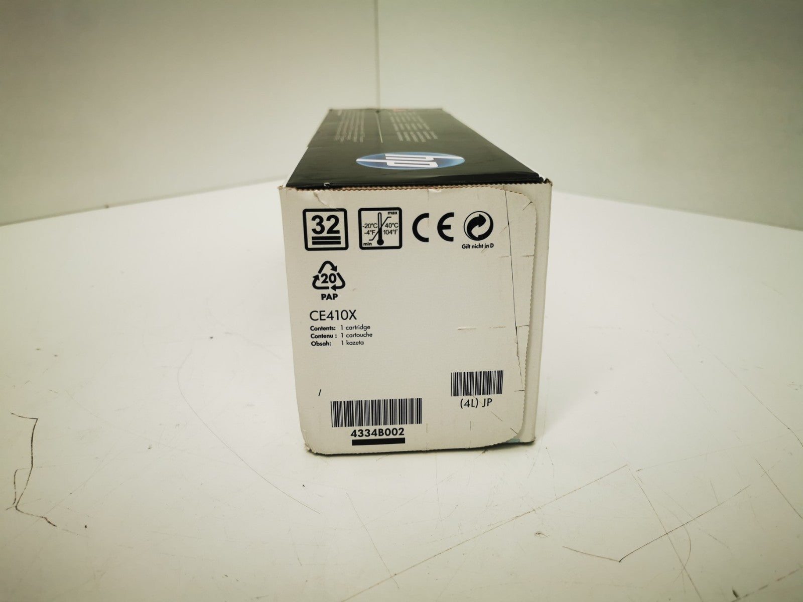 Genuine HP CE410X Black Print Cartidge - BRAND NEW OPEN BOX