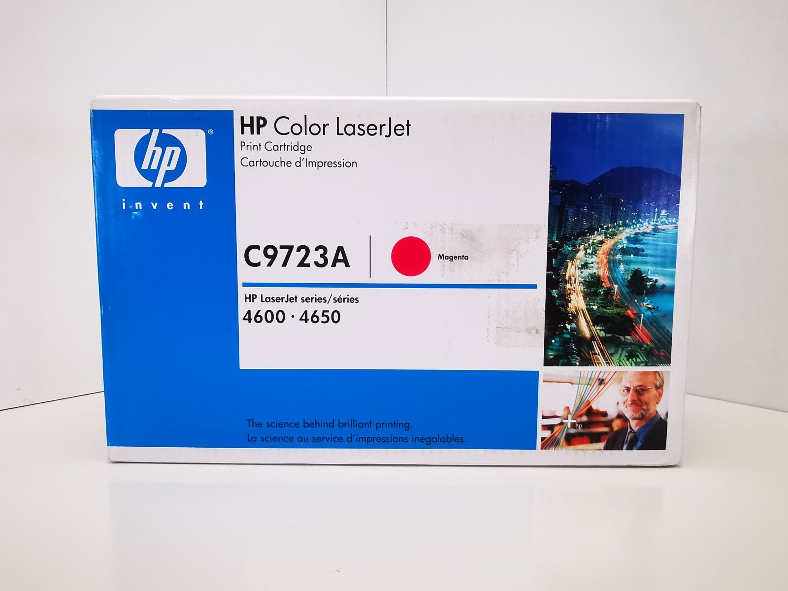 Genuine HP C9723A Magenta Print Cartridge - BRAND NEW - LaserJet Series 4600