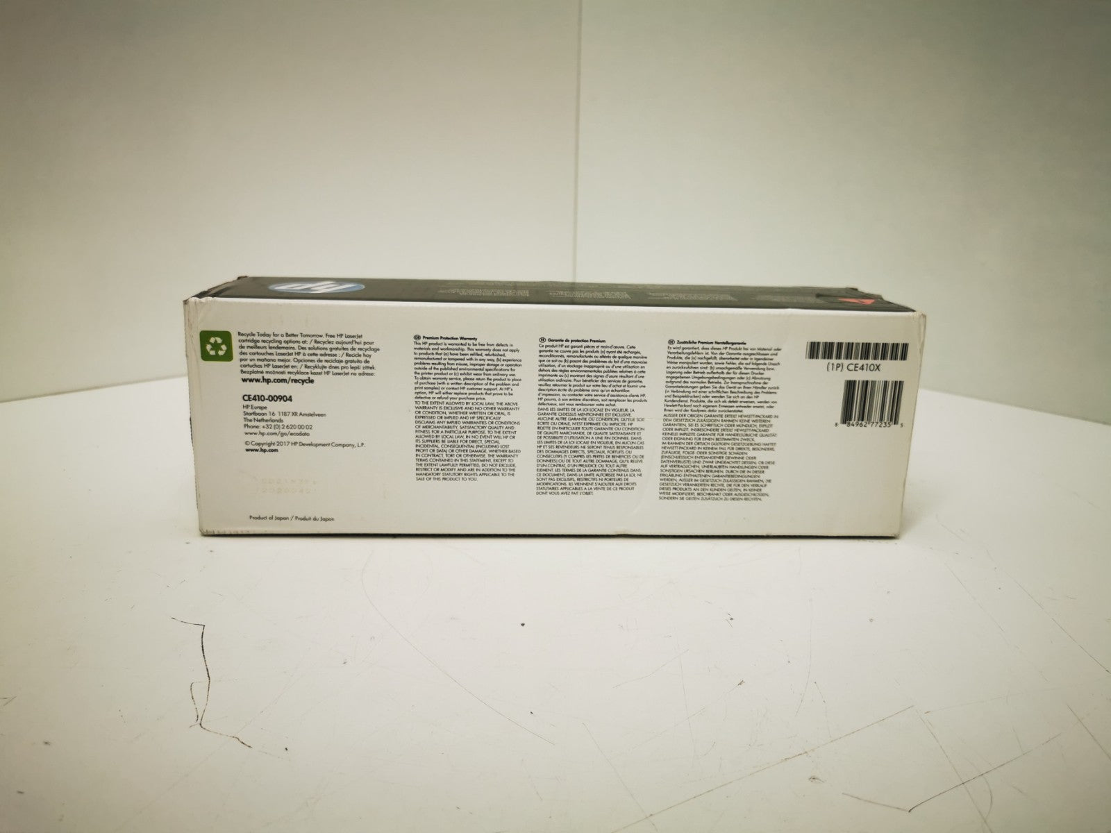Genuine HP CE410X Black Print Cartidge - BRAND NEW OPEN BOX