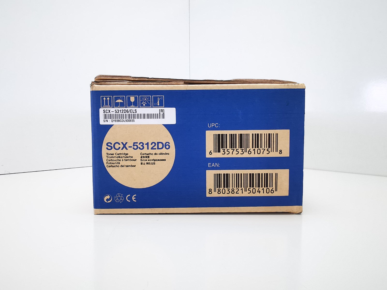Genuine Samsung SCX-5312D6 Black Toner - BRAND NEW