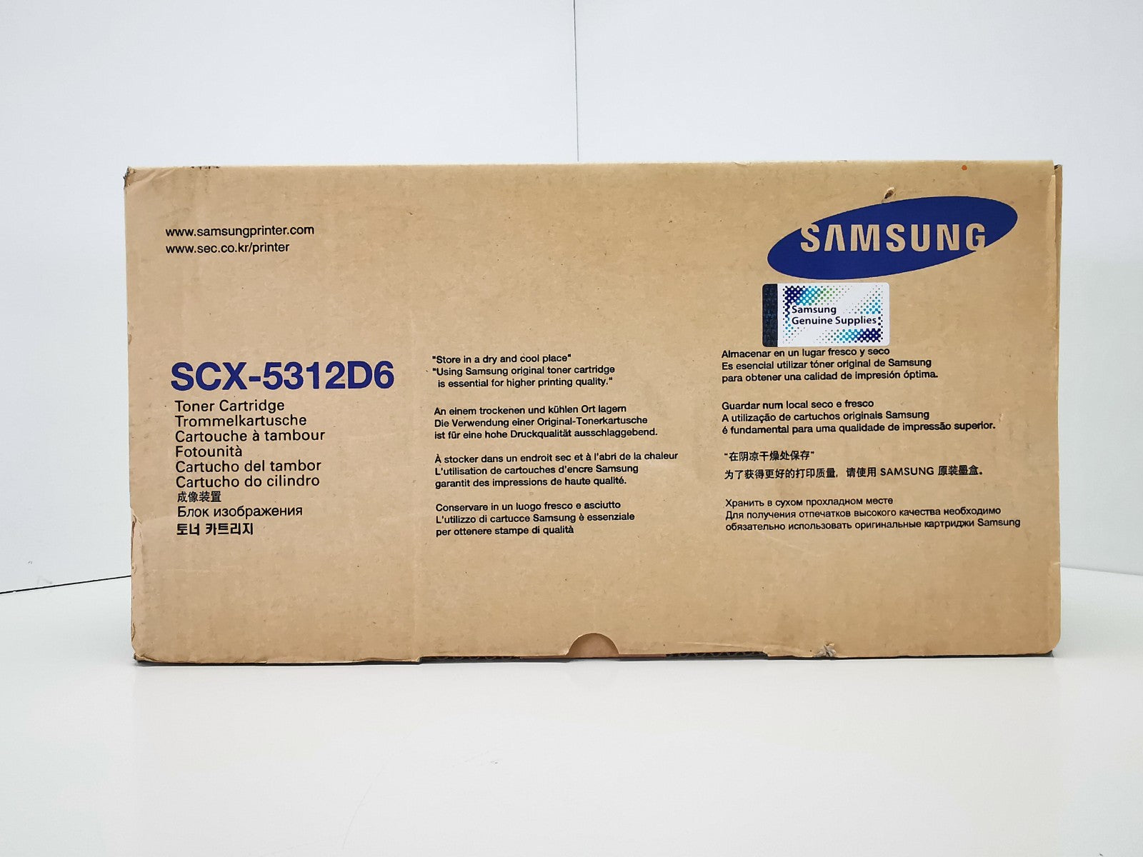 Genuine Samsung SCX-5312D6 Black Toner - BRAND NEW