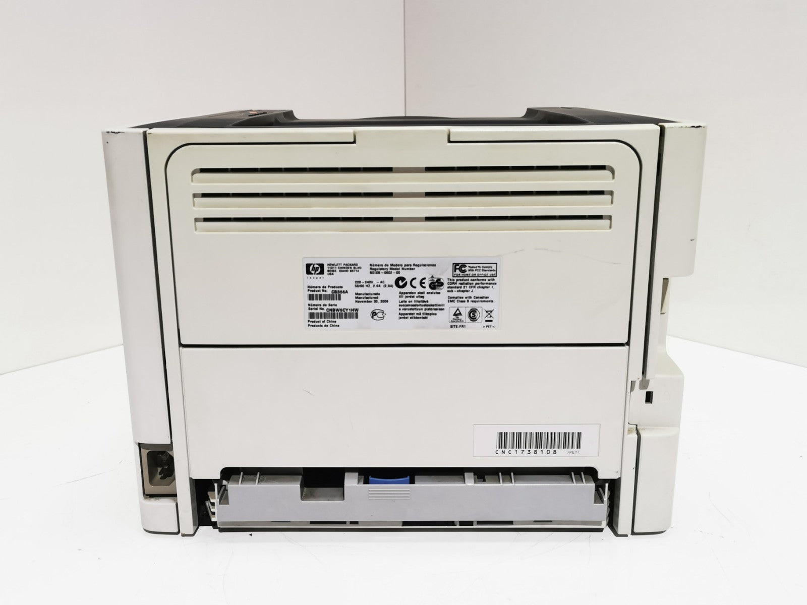 HP LaserJet P2015 Monochrome Laser Printer - USB - 78856 Page Count