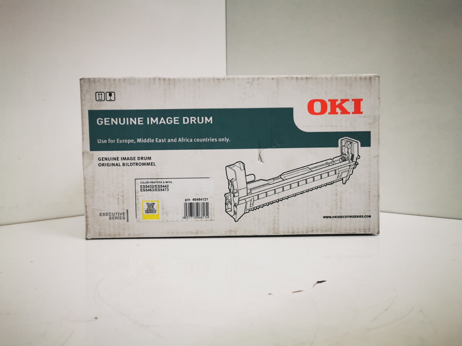 Genuine OKI 46484121 Yellow Image Drum - BRAND NEW