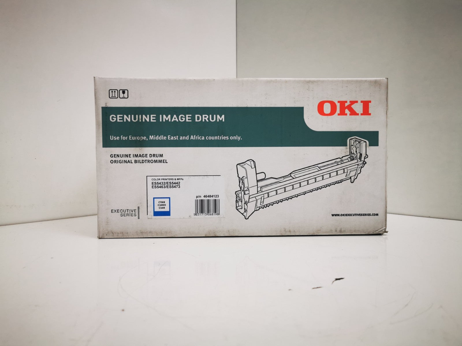 Genuine OKI 46484123 Cyan Image Drum - BRAND NEW