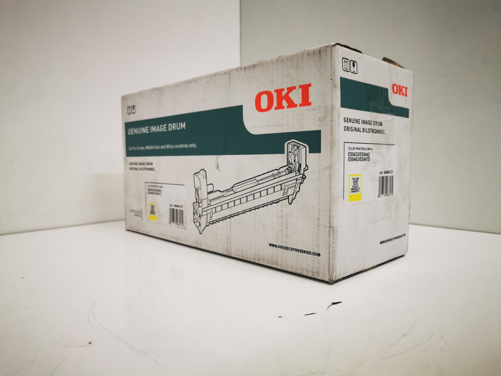 Genuine OKI 46484121 Yellow Image Drum - BRAND NEW