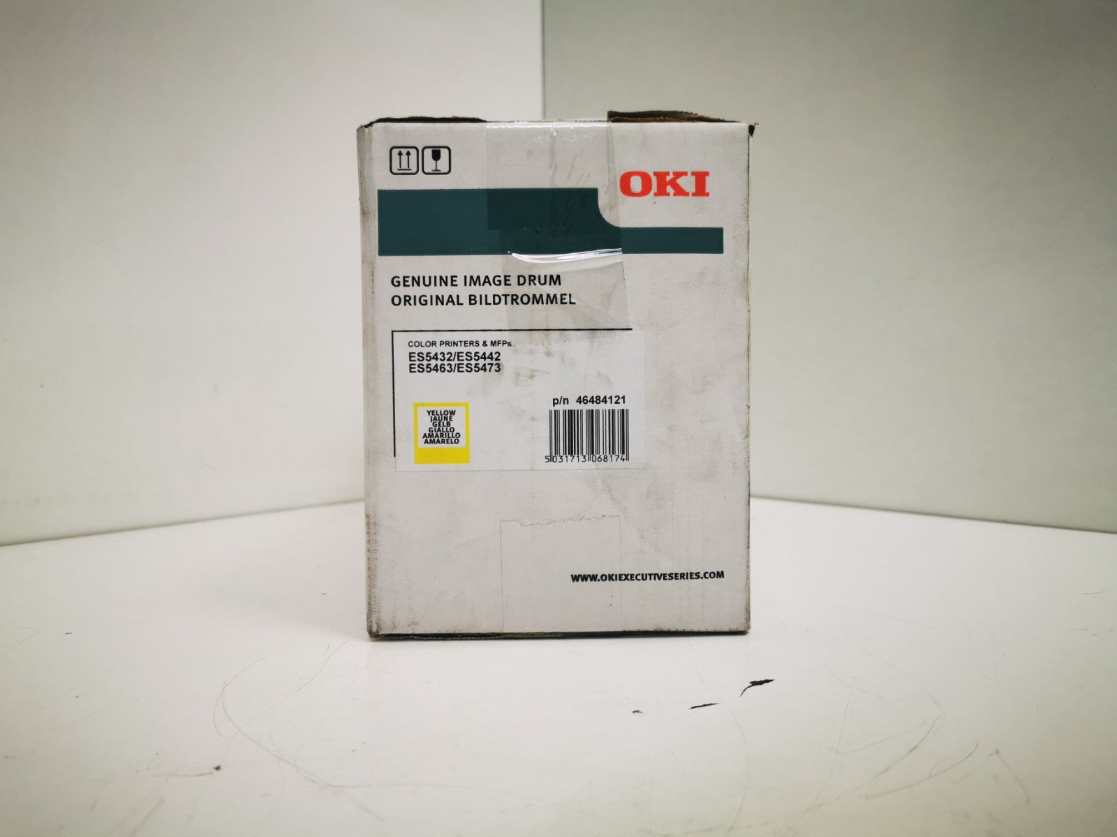 Genuine OKI 46484121 Yellow Image Drum - BRAND NEW
