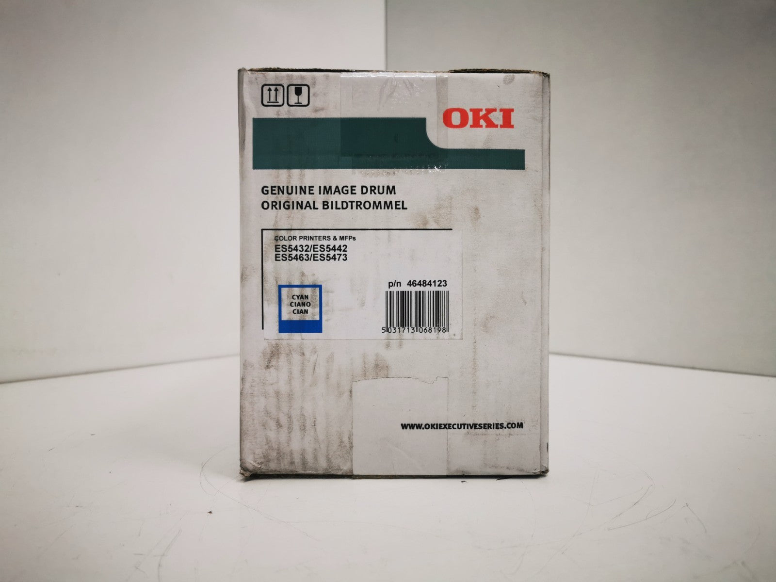 Genuine OKI 46484123 Cyan Image Drum - BRAND NEW