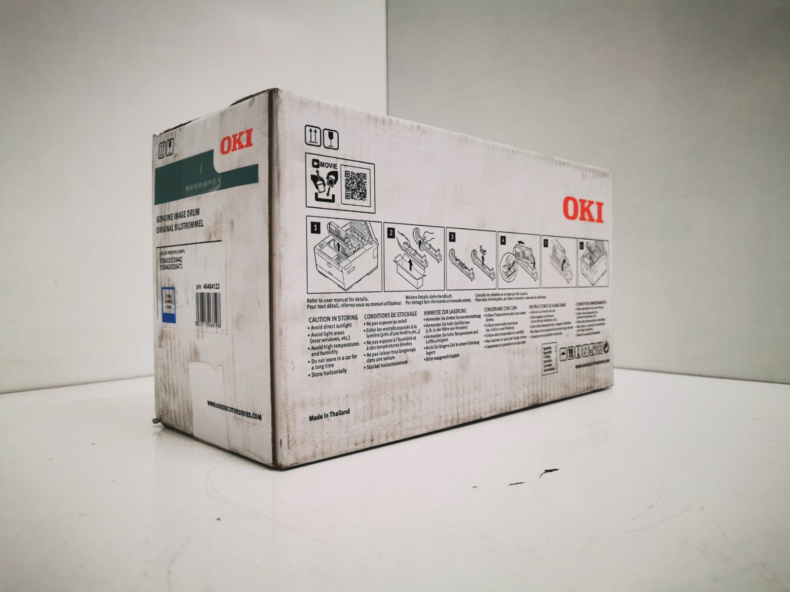 Genuine OKI 46484123 Cyan Image Drum - BRAND NEW