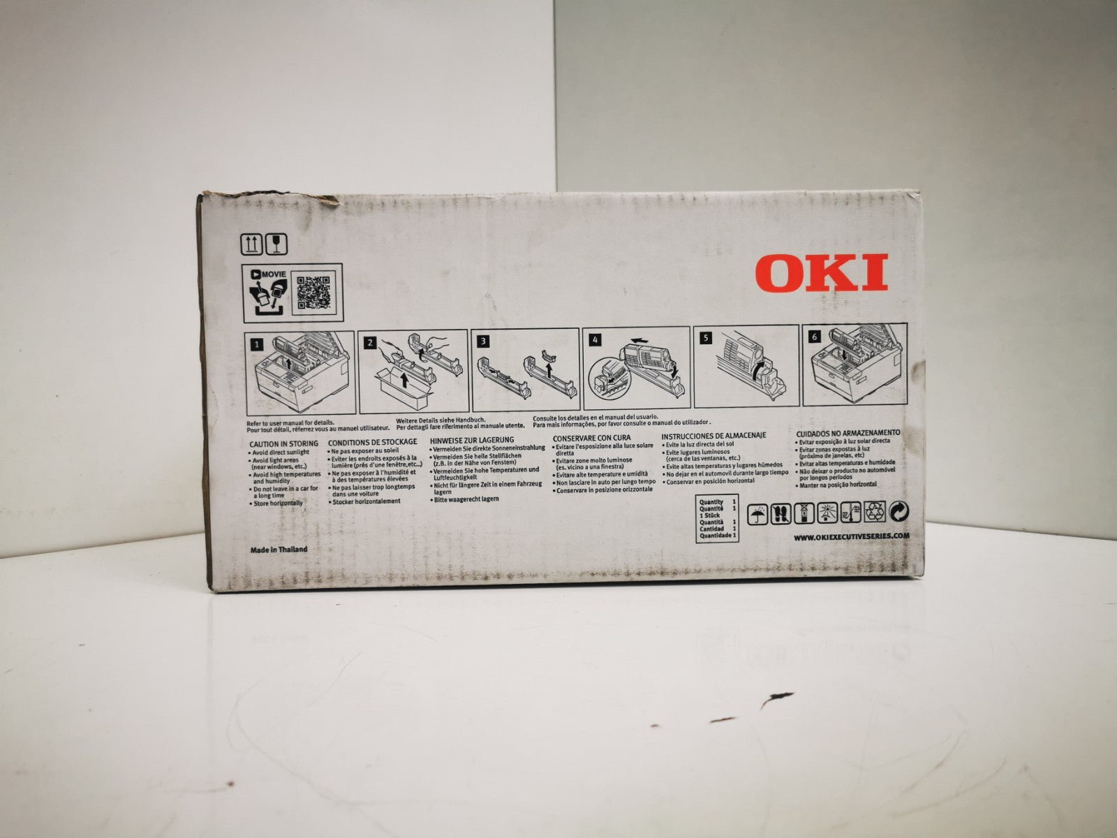 Genuine OKI 46484121 Yellow Image Drum - BRAND NEW