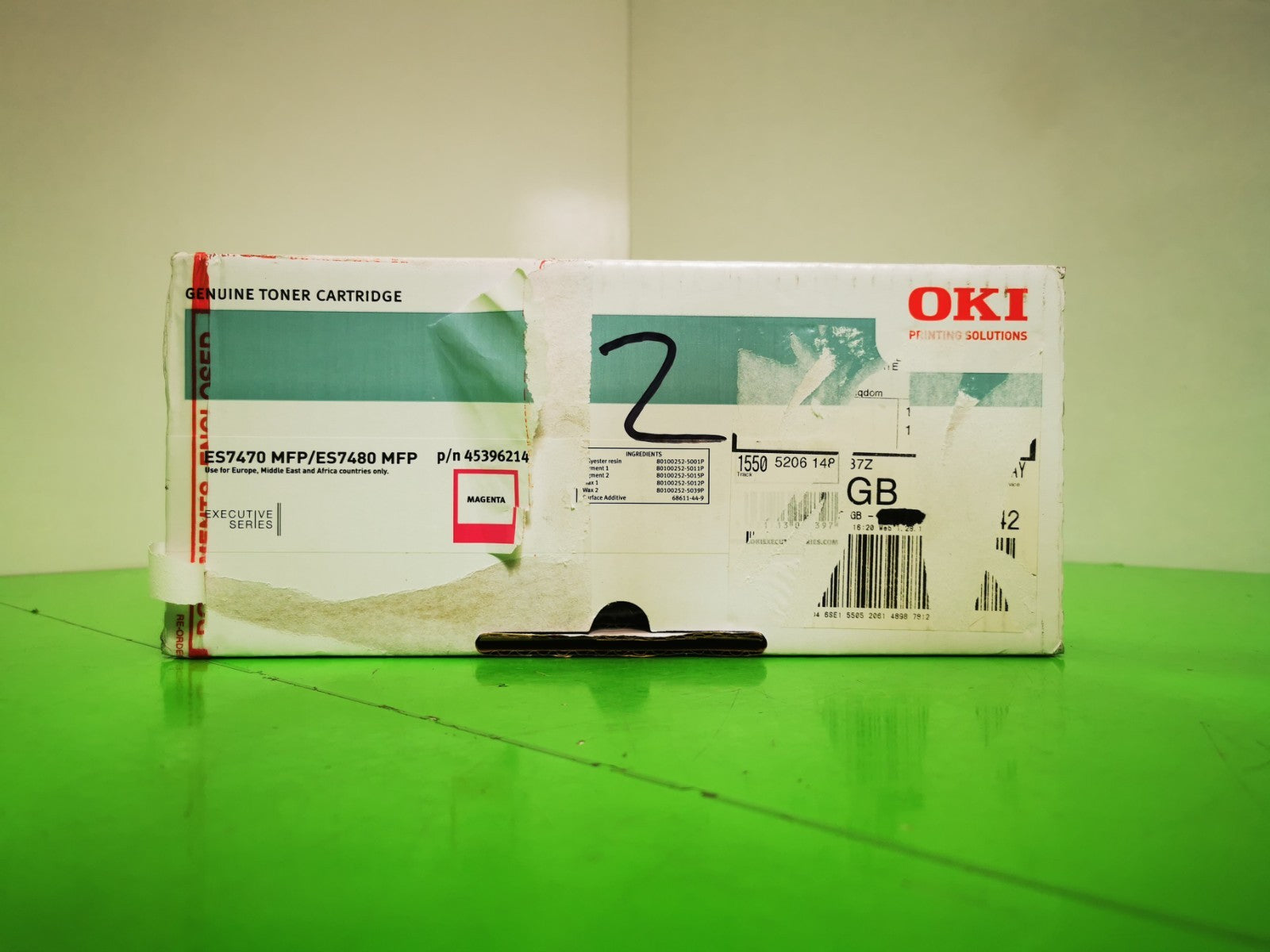 Genuine OKI 45396214 Magenta Toner Cartridge - BRAND NEW