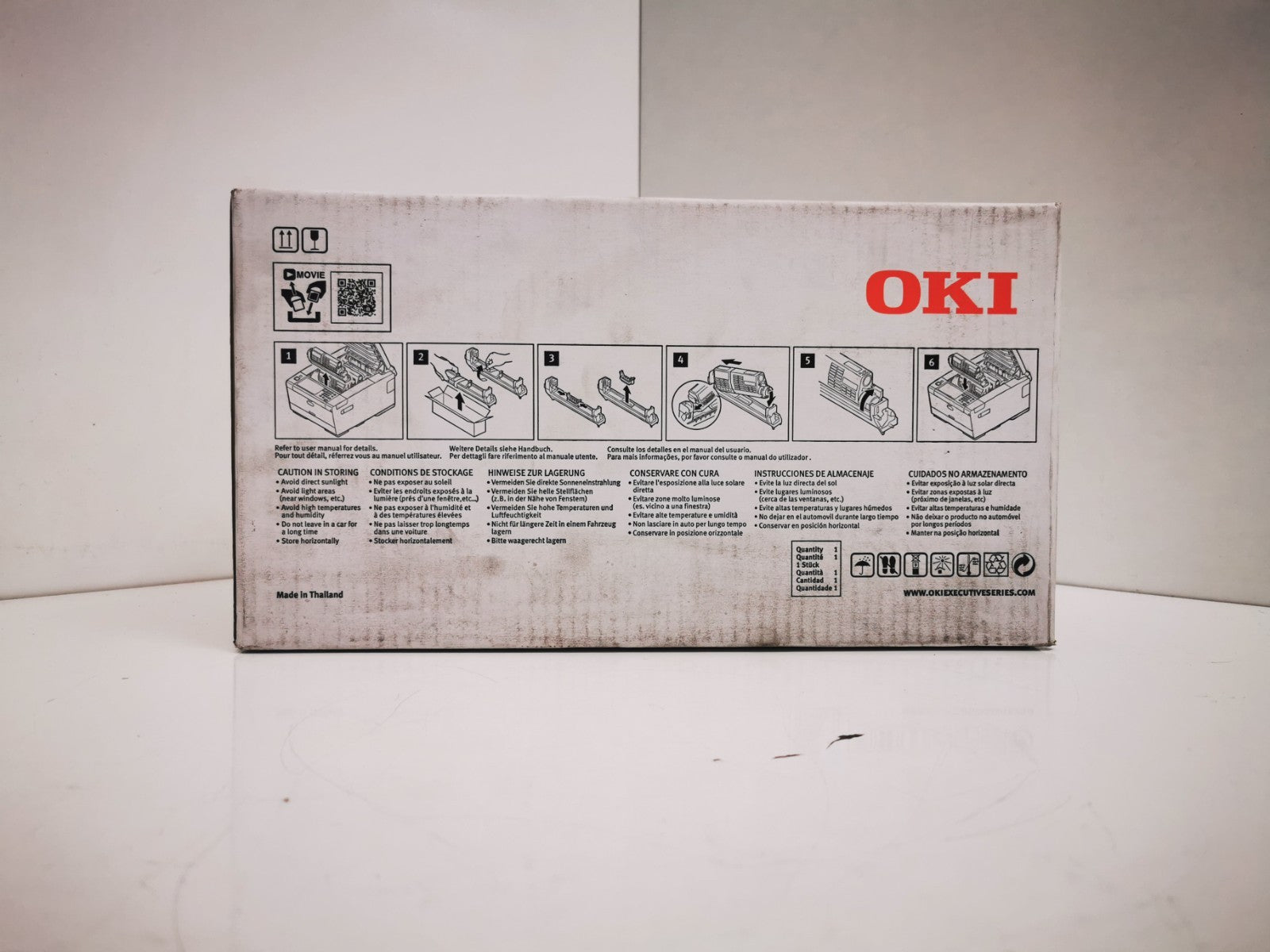 Genuine OKI 46484123 Cyan Image Drum - BRAND NEW