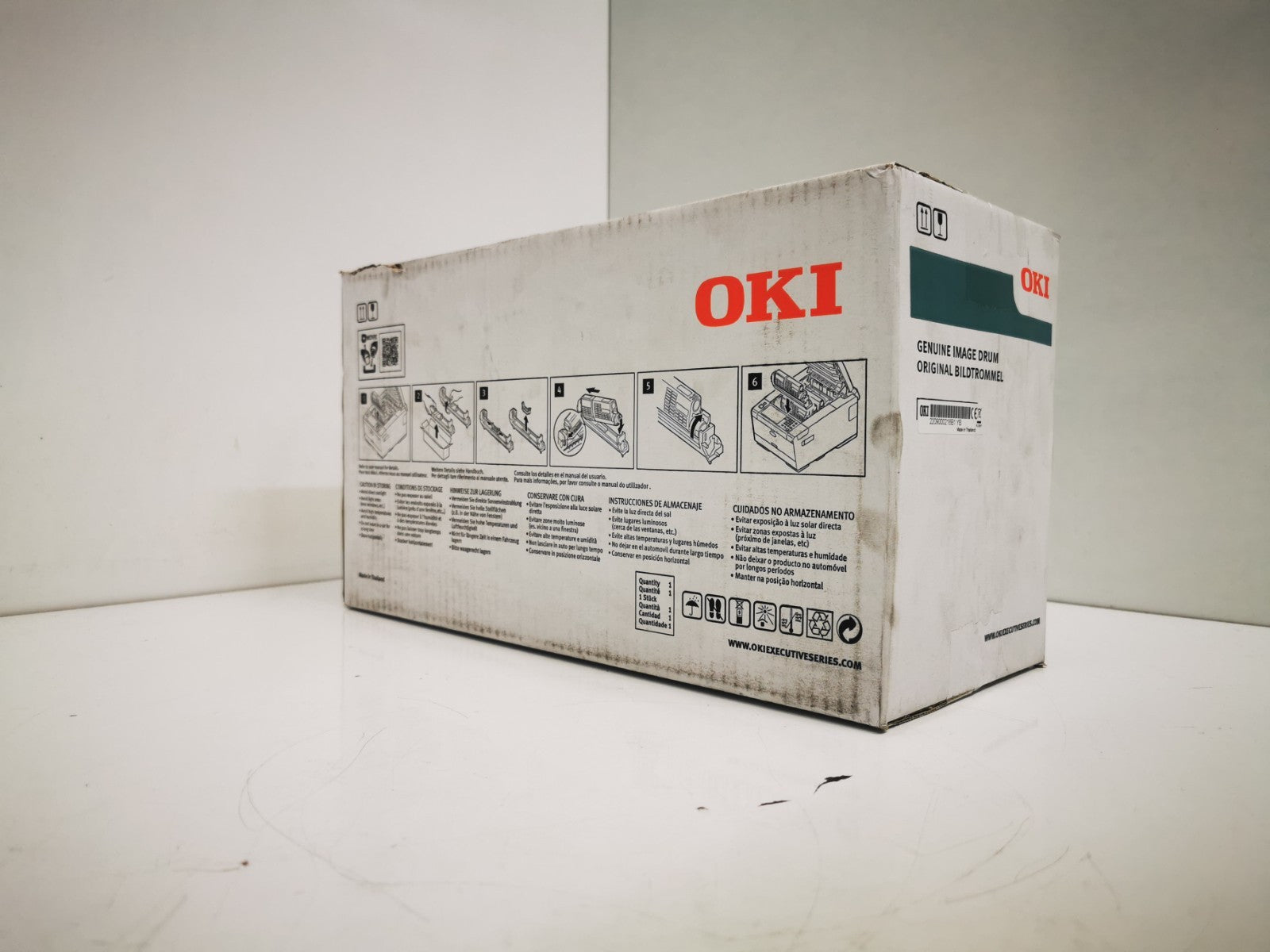 Genuine OKI 46484121 Yellow Image Drum - BRAND NEW