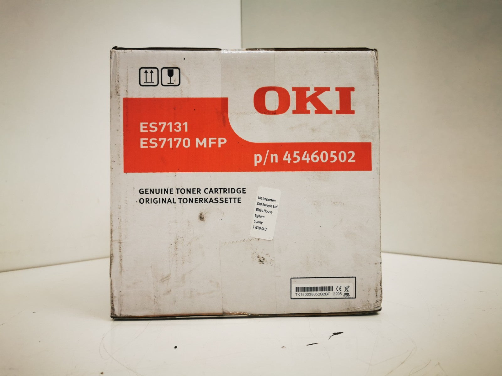 Genuine OKI 45460502 Black Toner Cartridge - BRAND NEW
