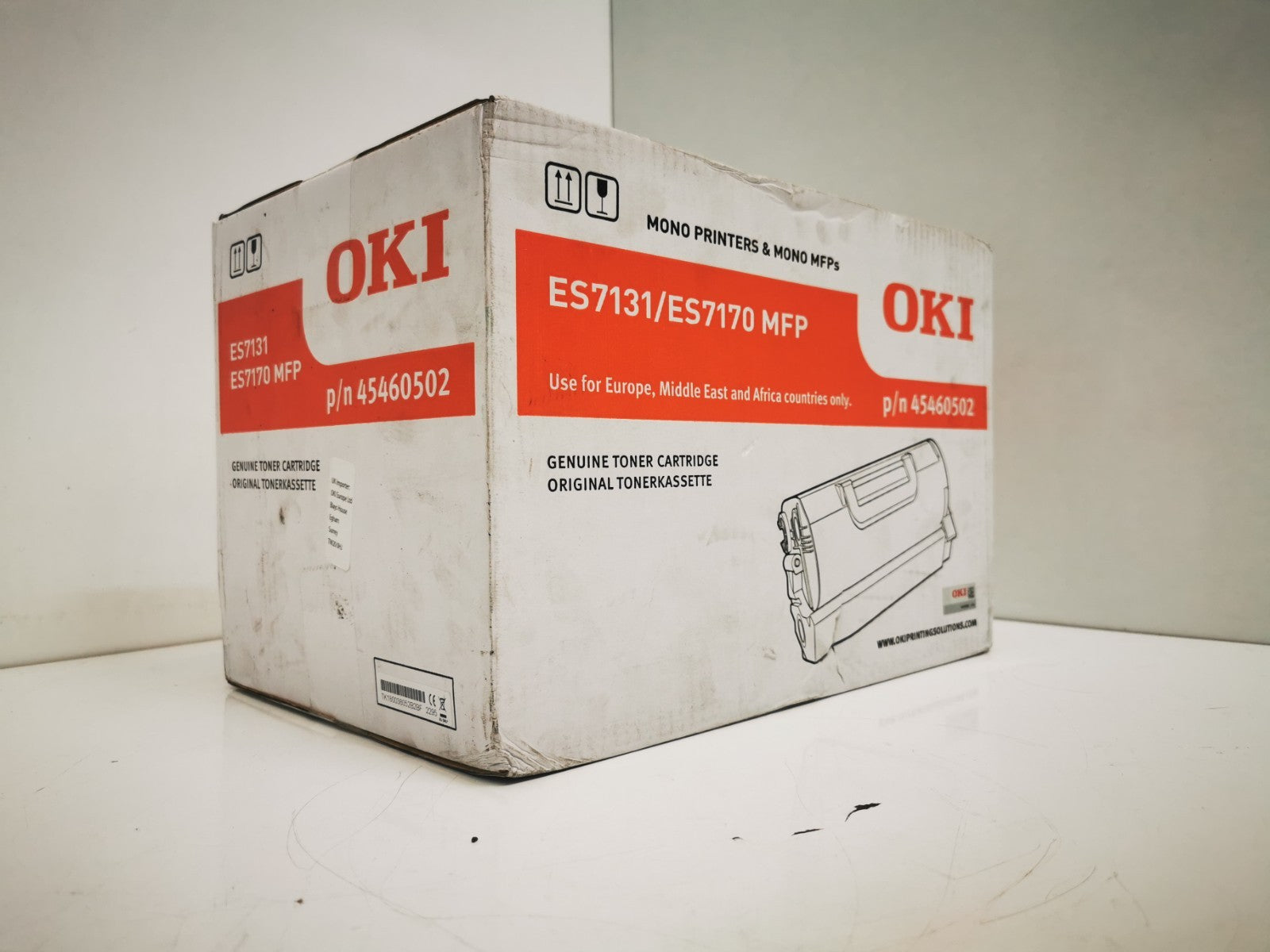 Genuine OKI 45460502 Black Toner Cartridge - BRAND NEW