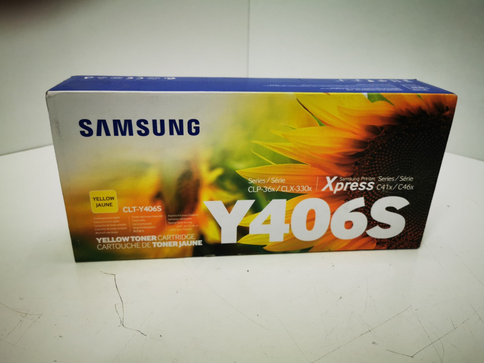 Genuine Samsung Y406S (SU462A) Yellow Toner Cartridge - BRAND NEW