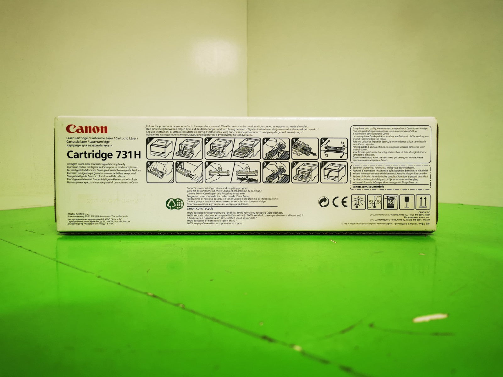 Genuine Canon 731H (6273B002) Black Laser Cartridge - BRAND NEW