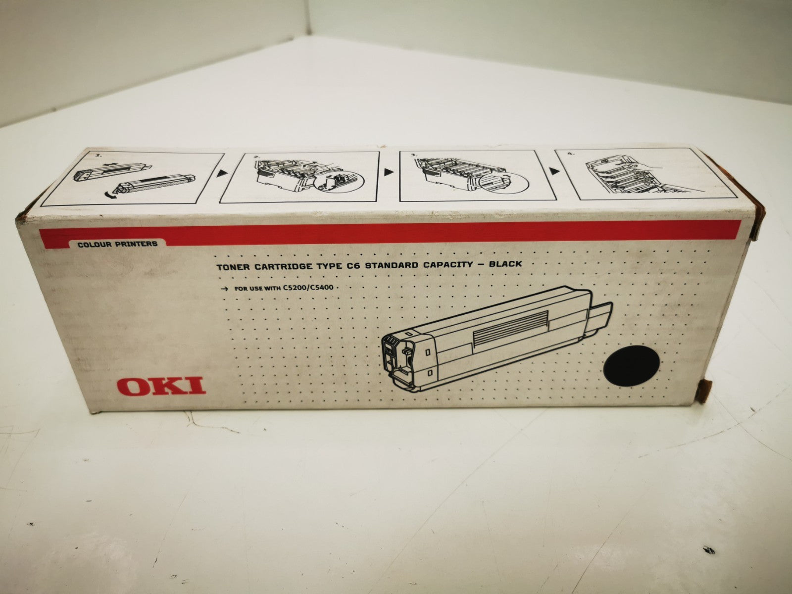 Genuine OKI 42804508 Black Toner Cartridge - BRAND NEW
