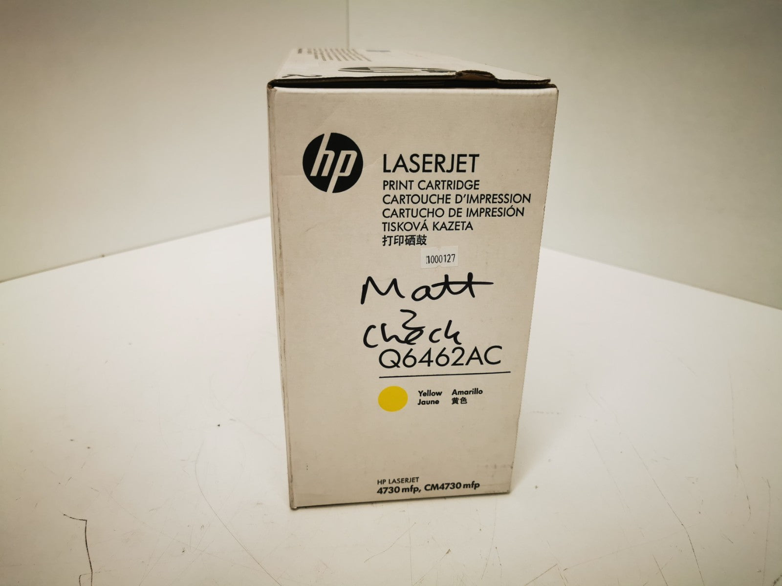 Genuine HP Q6462AC Yellow Print Cartridge - BRAND NEW