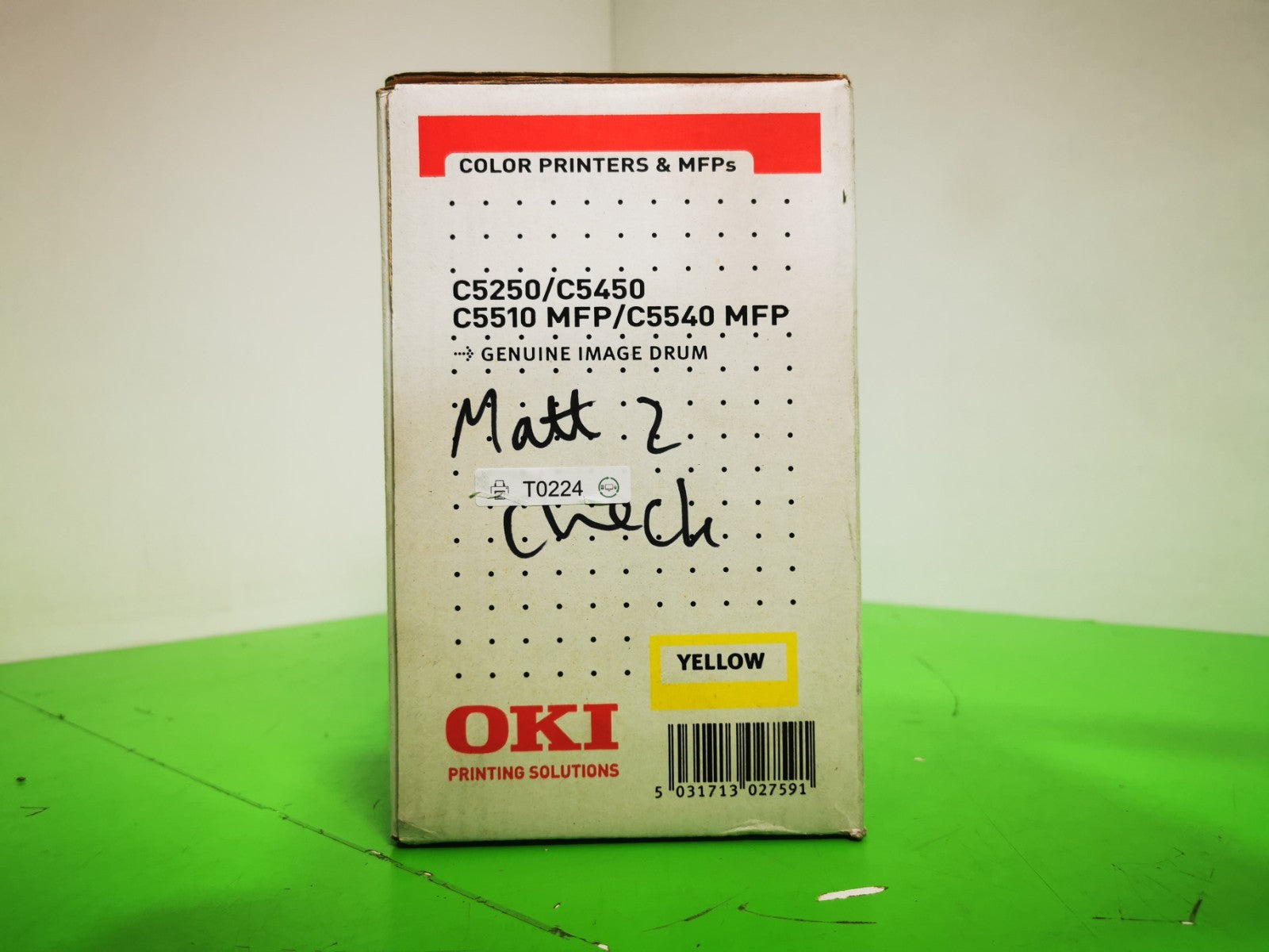Genuine OKI Image Drum Type - Yellow (42126670) - BRAND NEW