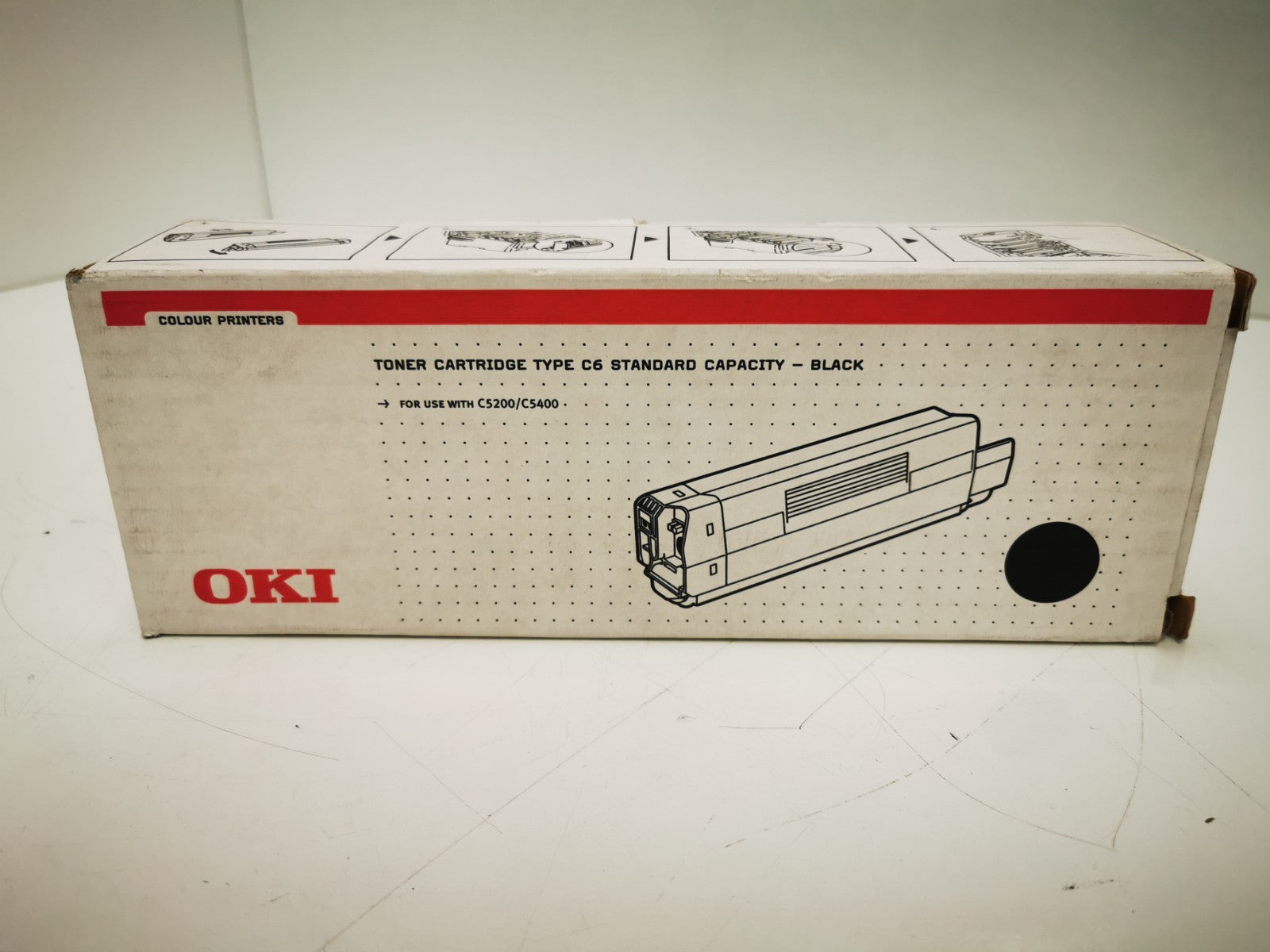 Genuine OKI 42804508 Black Toner Cartridge - BRAND NEW