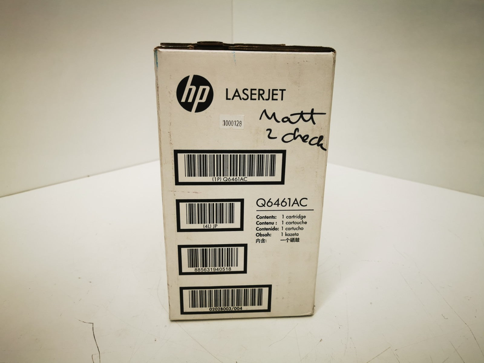 Genuine HP Q6461AC Cyan Print Cartridge - BRAND NEW