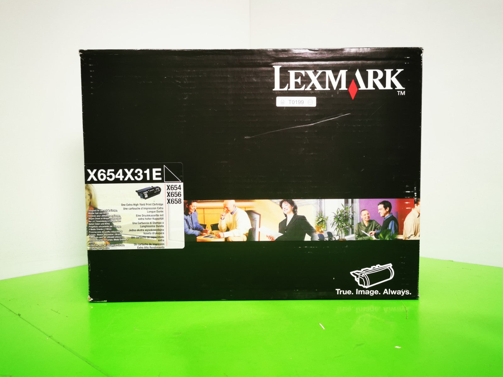 Genuine Lexmark X654X31E Black Print Cartridge - BRAND NEW