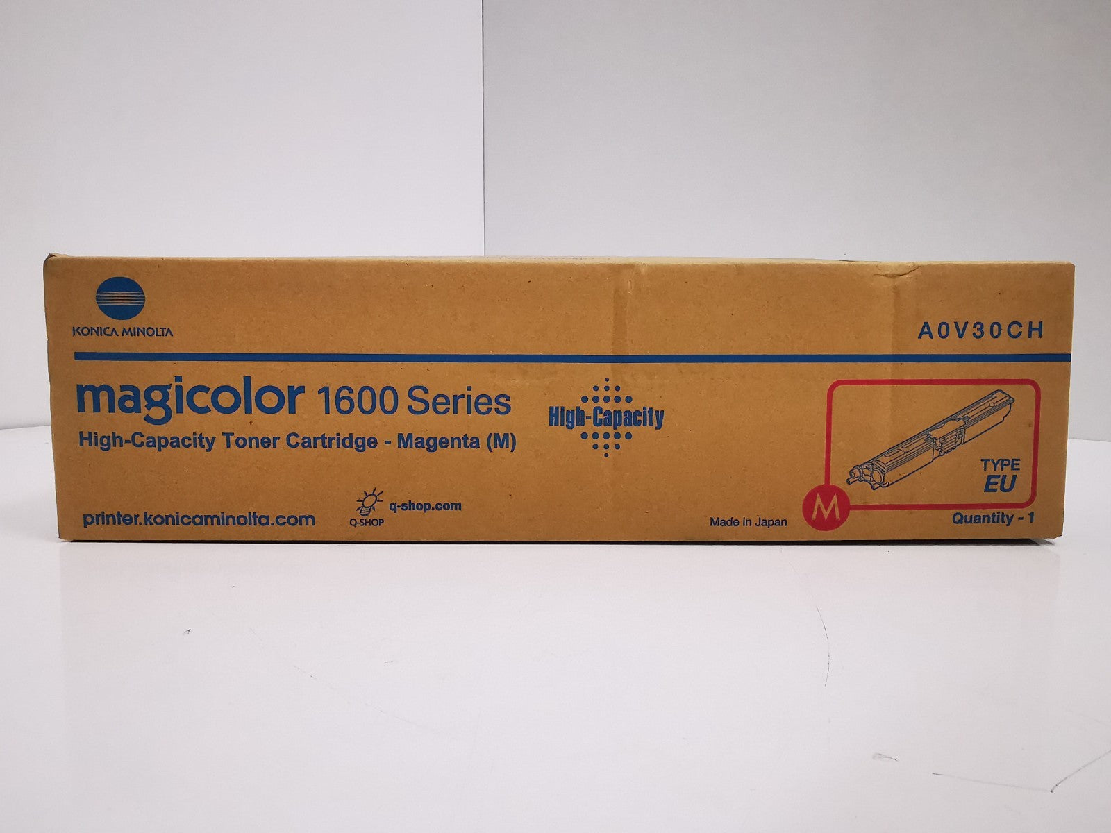 Genuine Konica Mintola Magenta Toner Cartridge (A0V30CH) - BRAND NEW