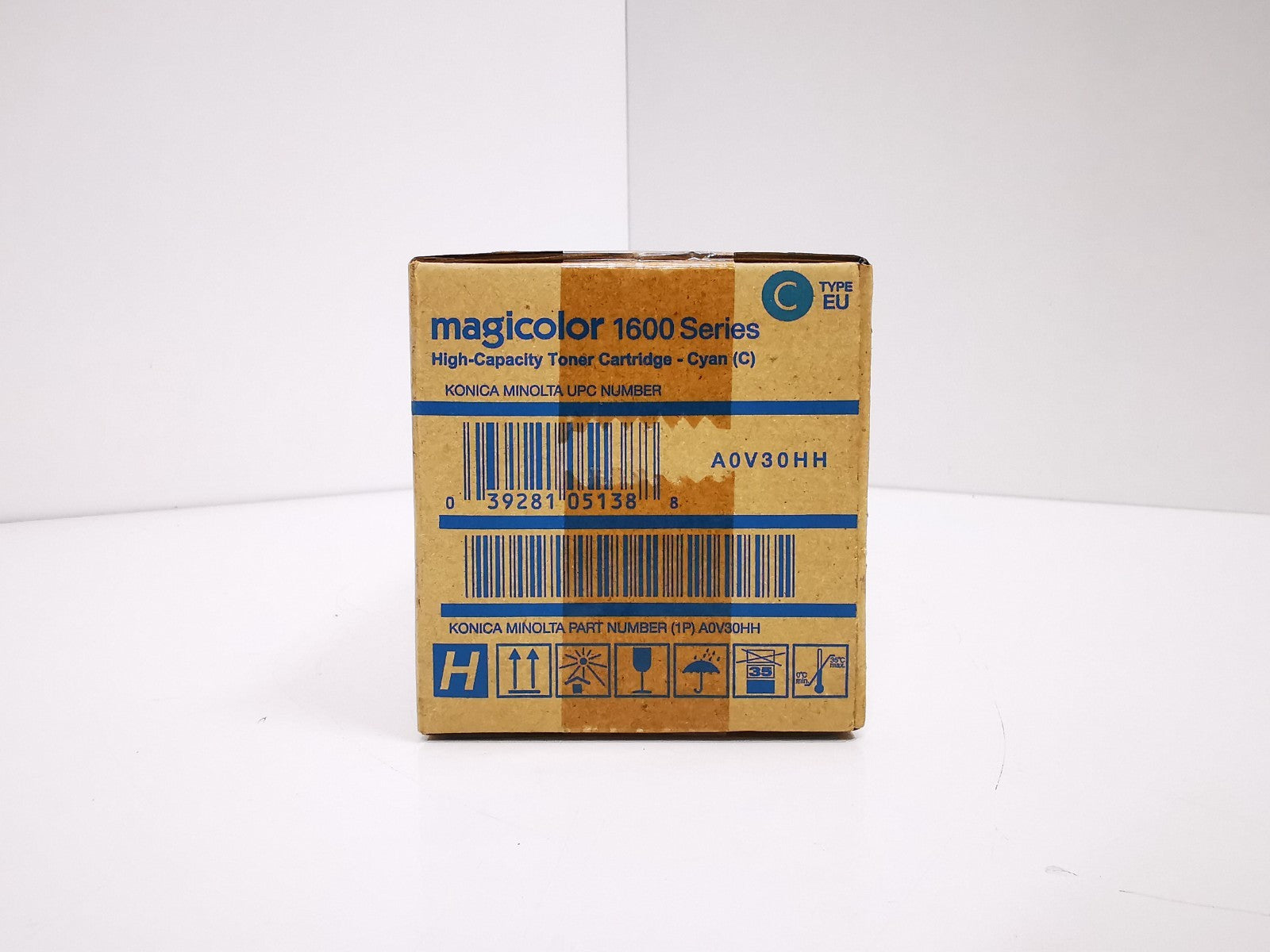 Genuine Konica Mintola Cyan Toner Cartridge (A0V30HH) - BRAND NEW