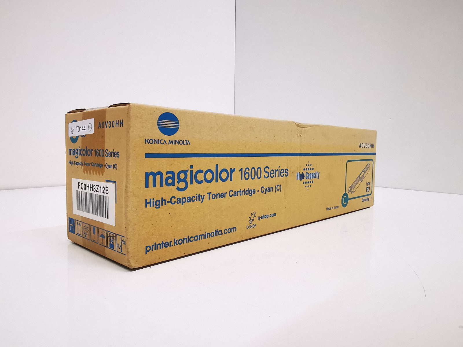 Genuine Konica Mintola Cyan Toner Cartridge (A0V30HH) - BRAND NEW