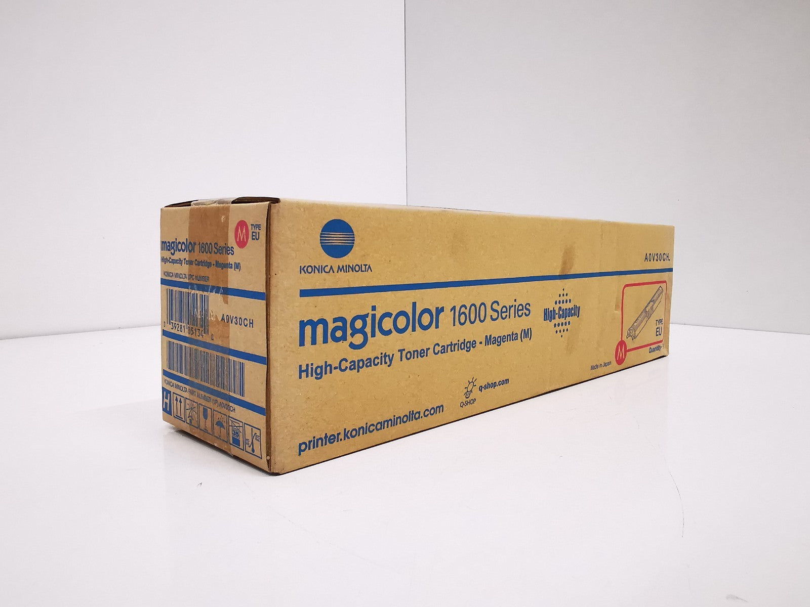 Genuine Konica Mintola Magenta Toner Cartridge (A0V30CH) - BRAND NEW
