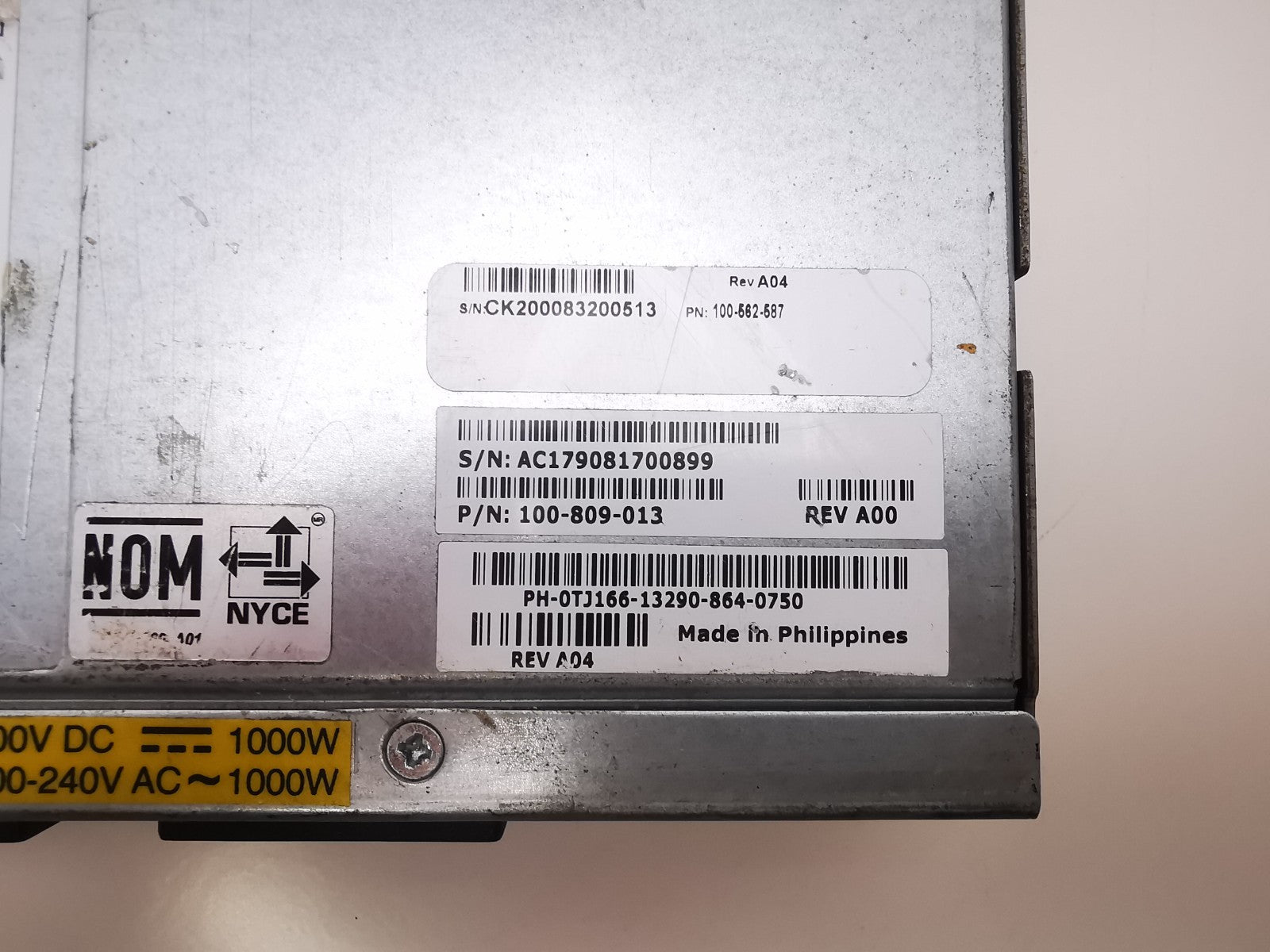EMC 100-809-013 Battery Module
