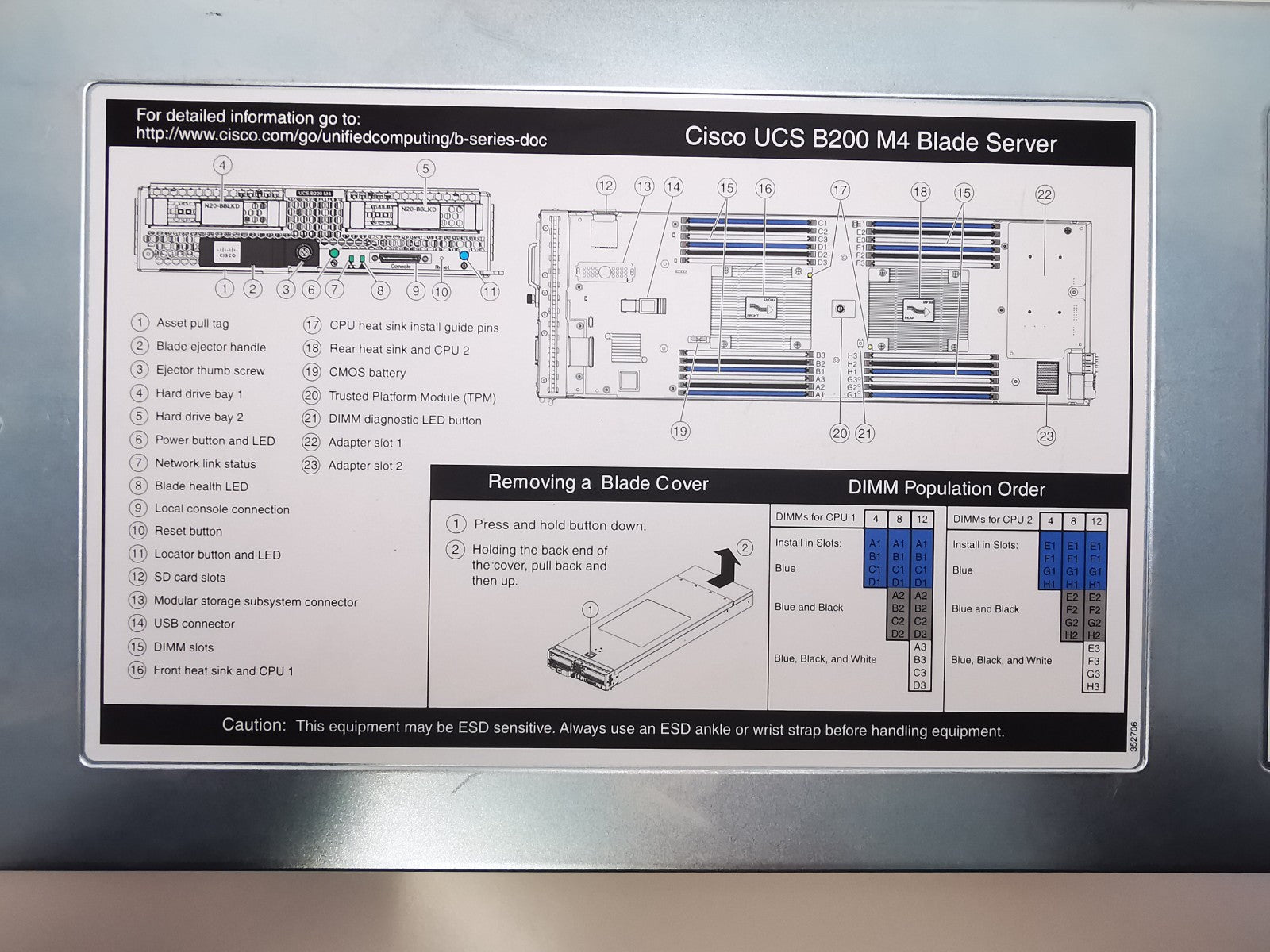 Cisco UCSB-B200-M4 Blade Server