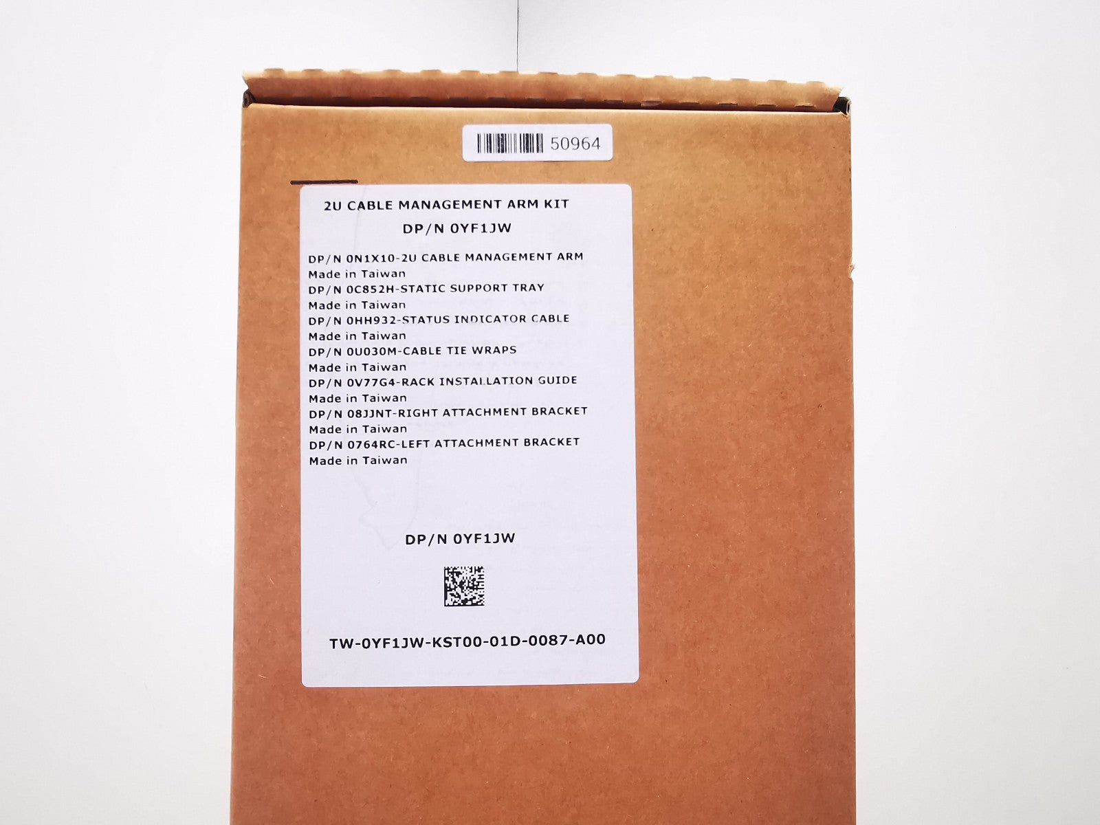 Dell 2U Cable Management Arm Kit (DP/N 0YF1JW) - BRAND NEW